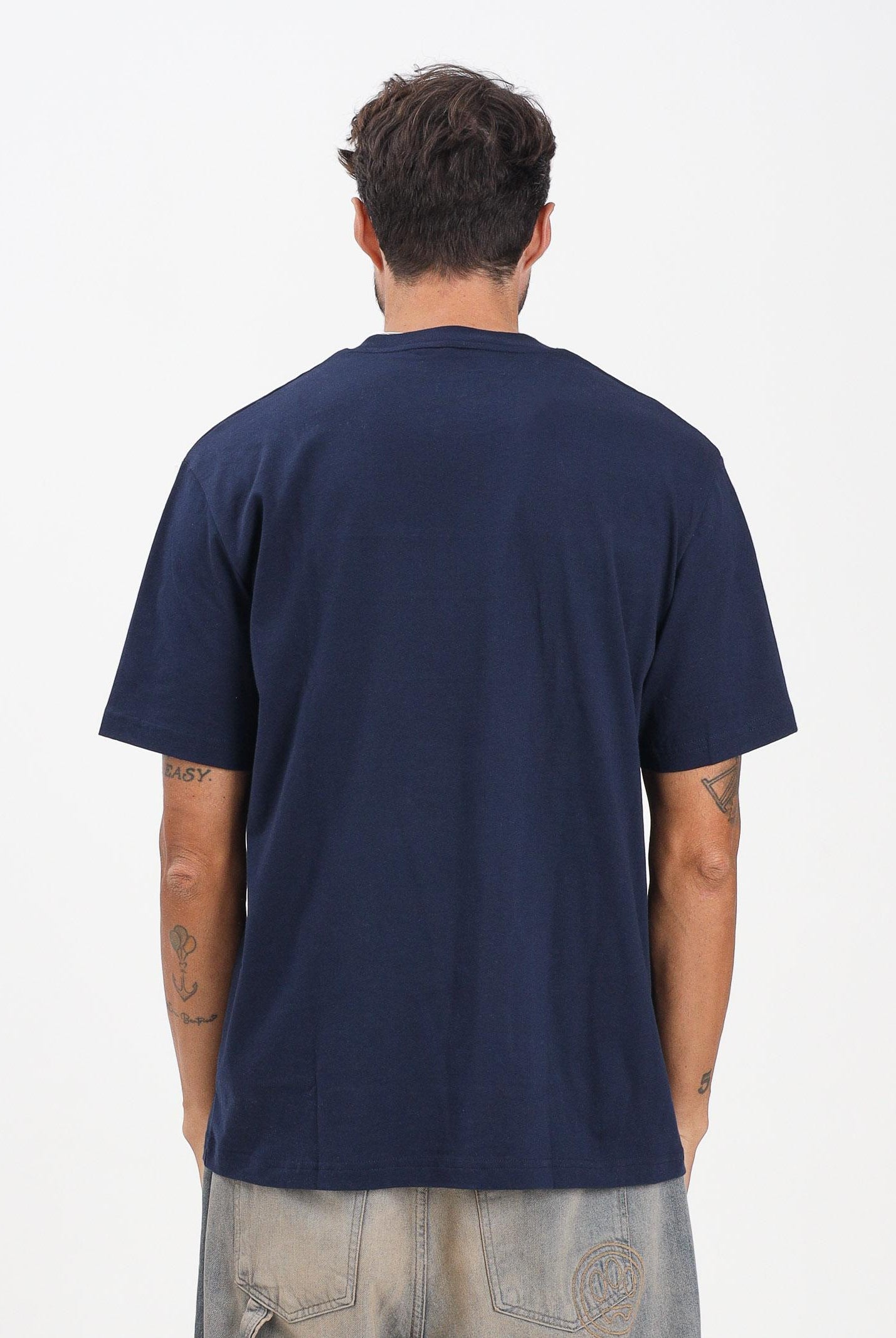 LACOSTE T-shirt a manica corta Jersey Colour-Block blu per uomo e donna TH5890 6WZ LACOSTE