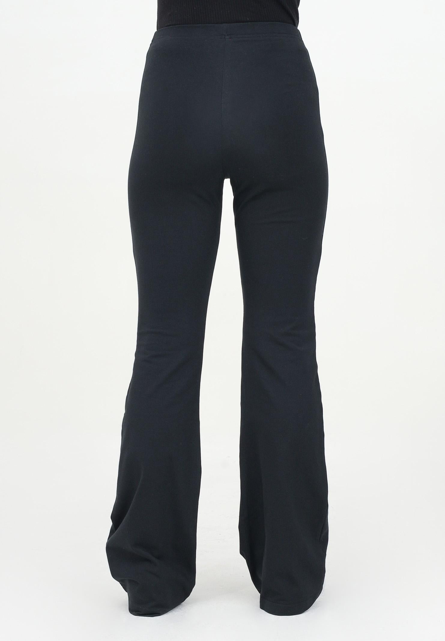 ADIDAS PERFORMANCE Leggings sportivo Essentials Small Logo Flared nero da donna JD9961 . ADIDAS PERFORMANCE