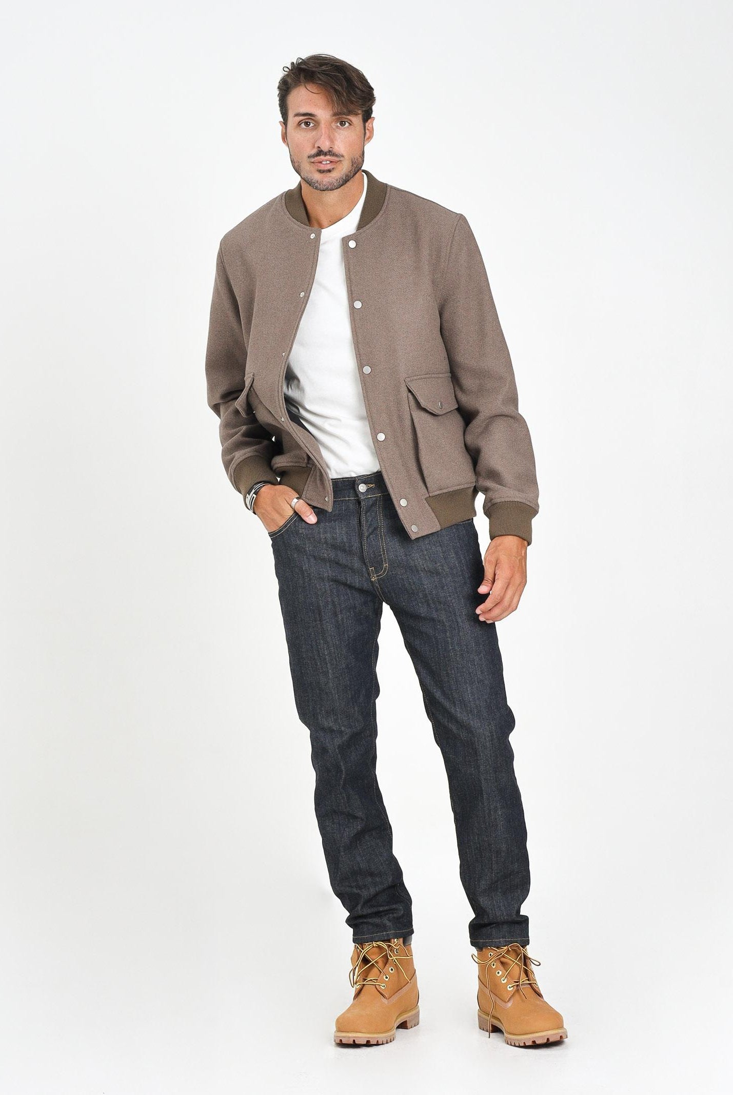 I'M BRIAN Jeans in denim blu da uomo MIRKO L2525 I'M BRIAN
