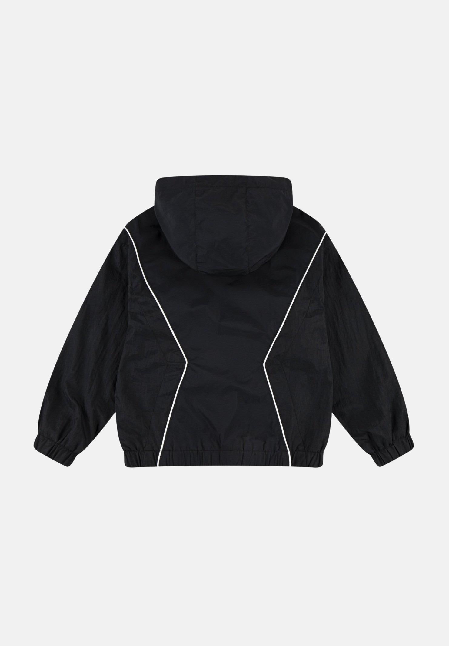 JORDAN Giacca a vento Essential Draft nera per bambino e bambina 95D689 023 JORDAN