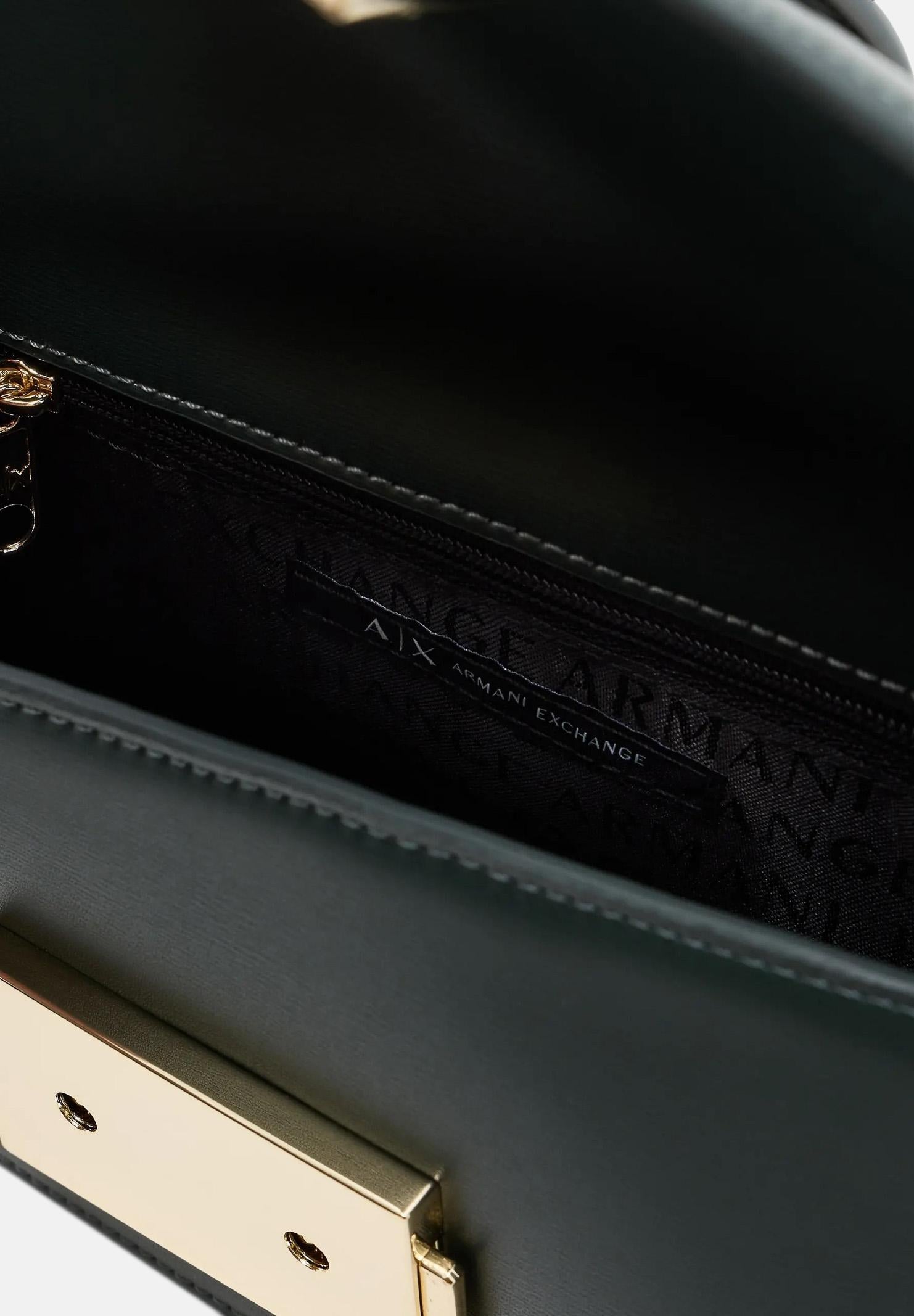 ARMANI EXCHANGE Borsa a tracolla verde da donna con logo XW000071AF12039 U7304 ARMANI EXCHANGE