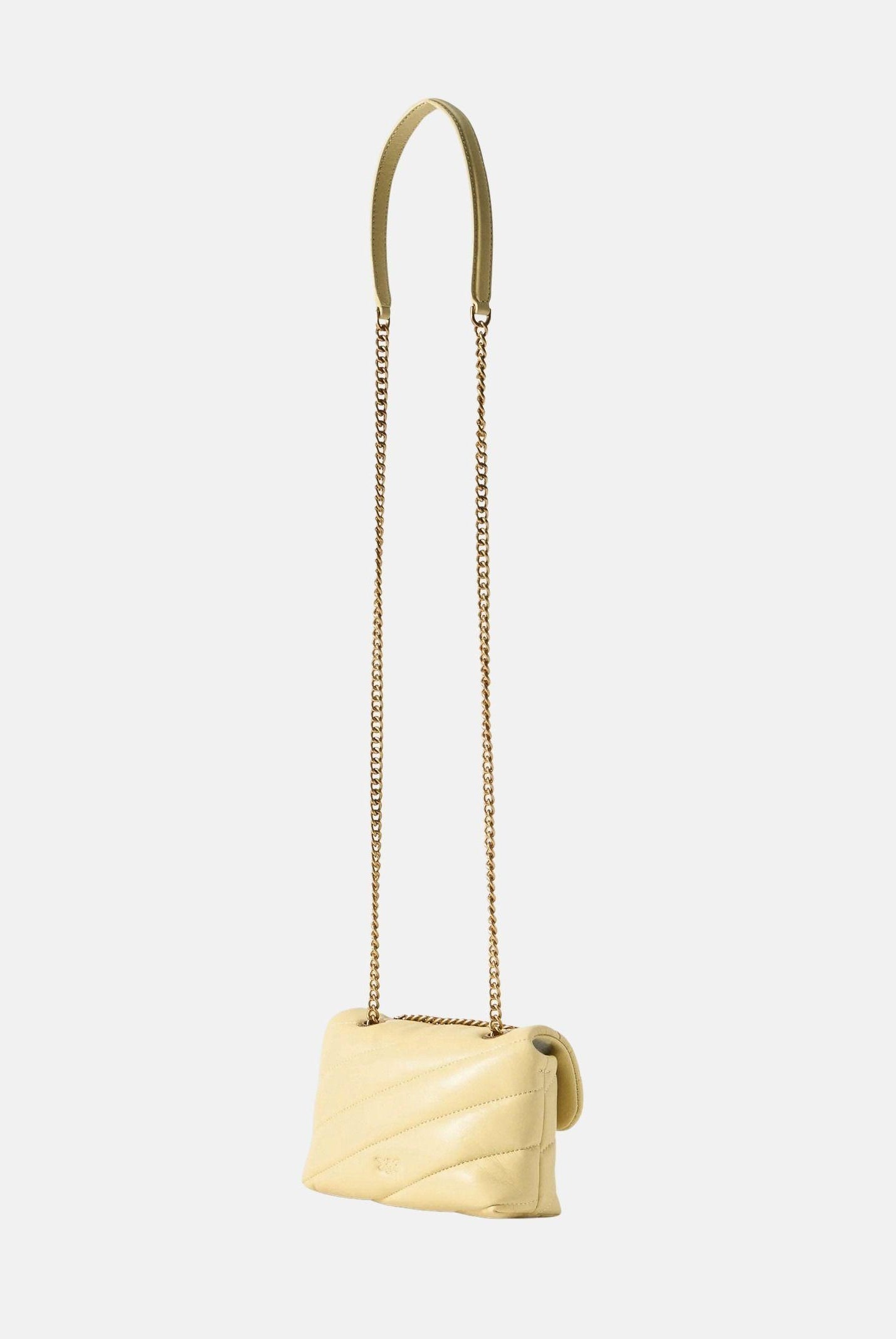 PINKO Borsa a tracolla Baby Love Bag Puff giallo vaniglia da donna 100040A0F2 C39Q PINKO