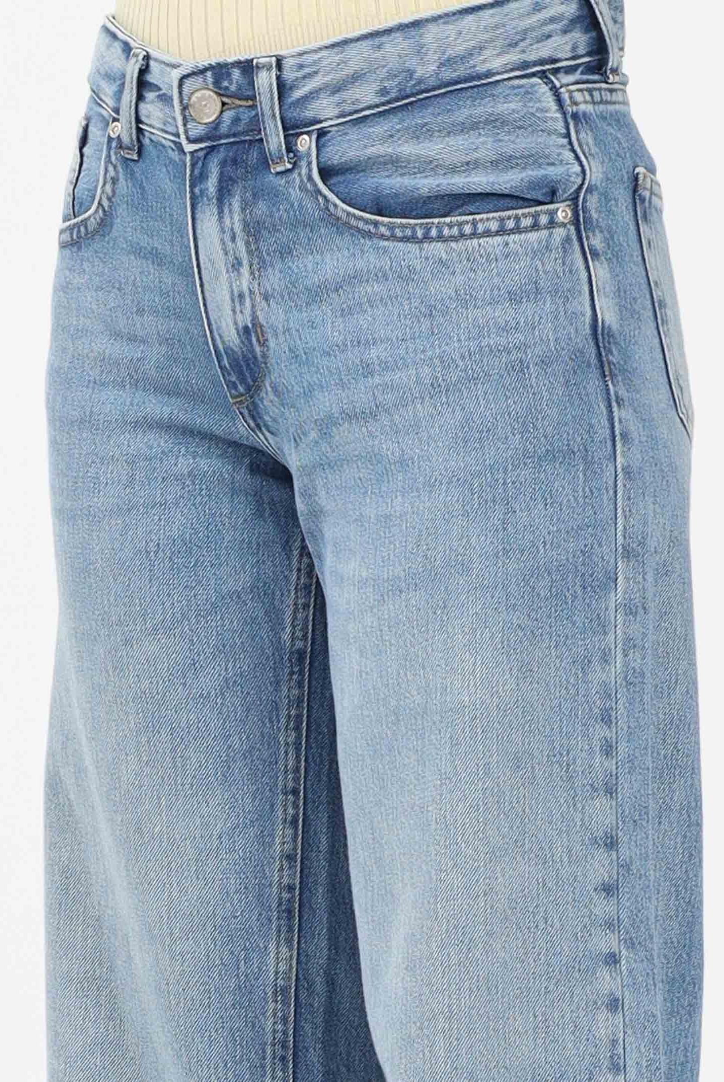 ONLY Jeans wide leg in denim blu medio chiaro da donna 15340011 LIME ONLY