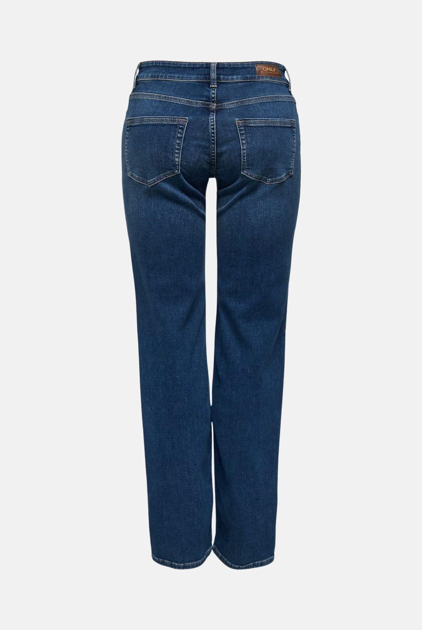 ONLY Jeans ONLBLUSH a vita media con vestibilità dritta, da donna. 15344167 DABL ONLY
