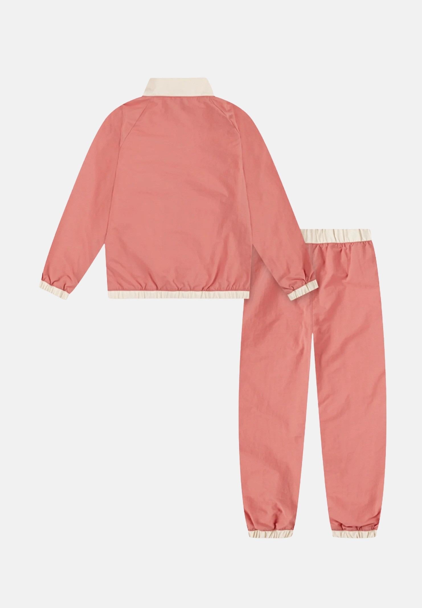JORDAN Tuta WIND BREAKER PIPING rosa da neonato 65D763 A0Y JORDAN