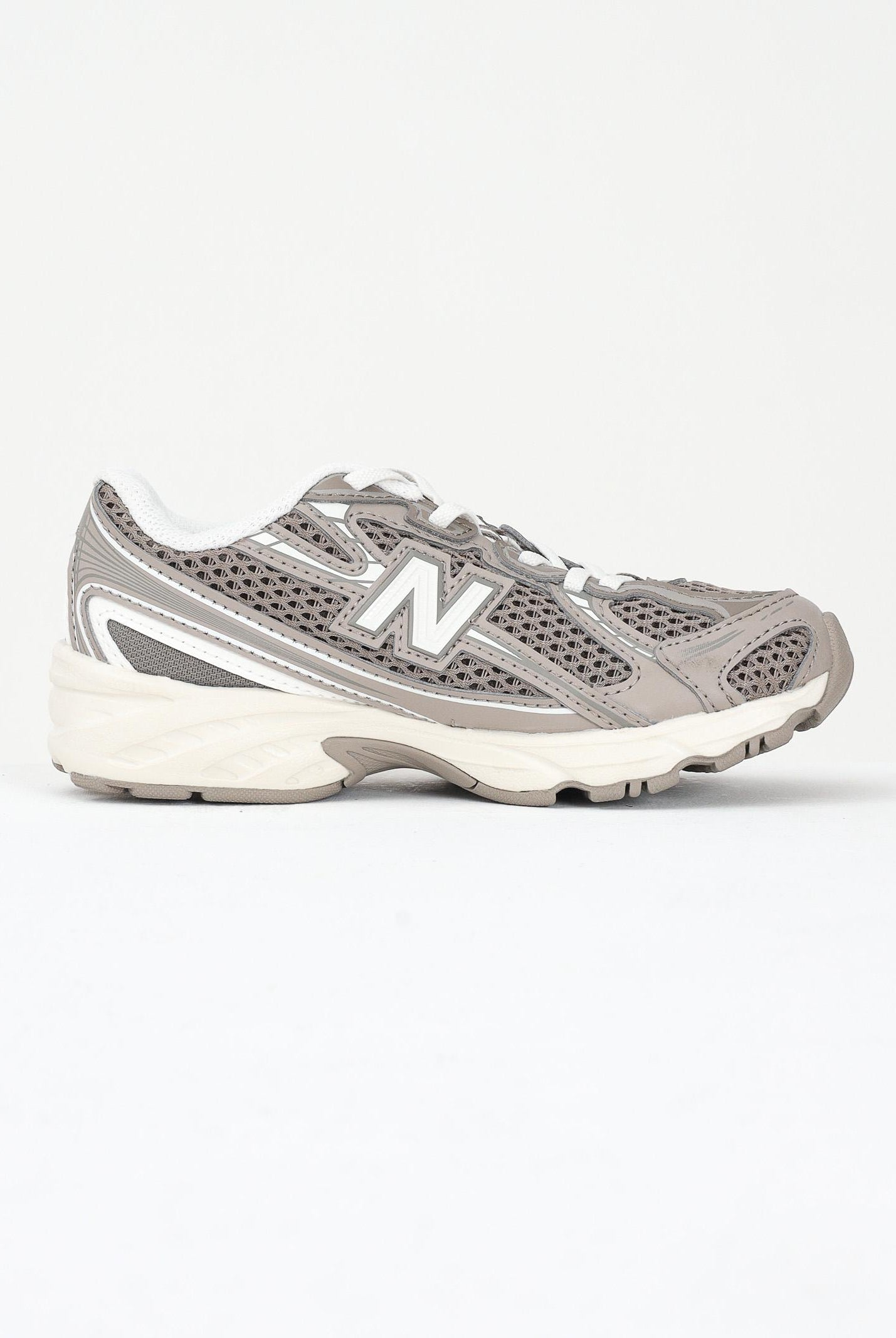 NEW BALANCE Sneakers 740 BUNGEE LACE tortora per bambino e bambina PZ740SA NEW BALANCE
