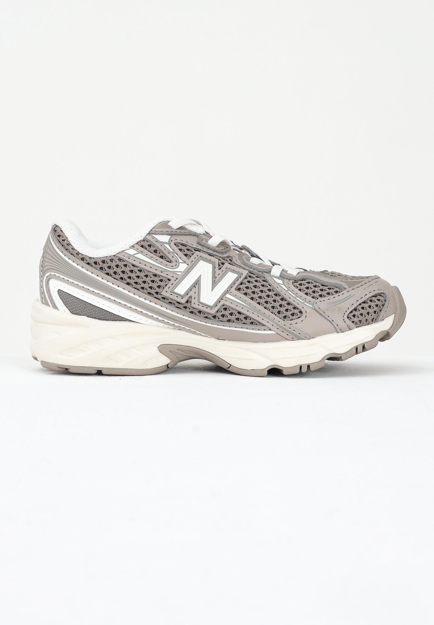 NEW BALANCE Sneakers 740 BUNGEE LACE tortora per bambino e bambina PZ740SA NEW BALANCE