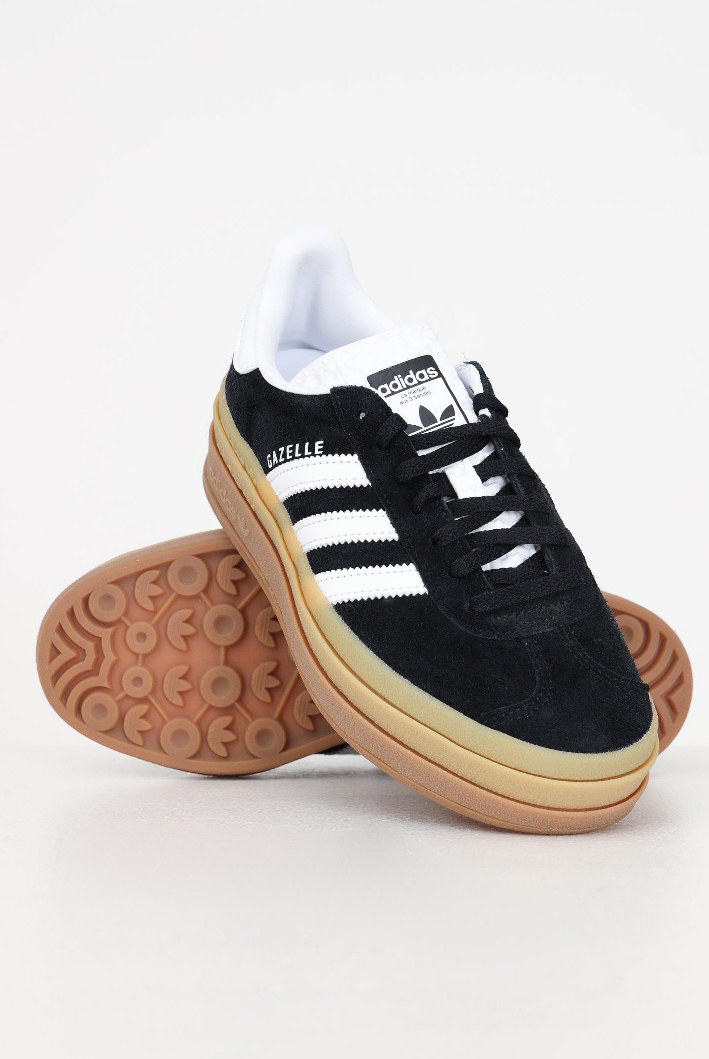 ADIDAS ORIGINALS Sneakers Gazelle Bold nere da donna IE0876 . ADIDAS ORIGINALS