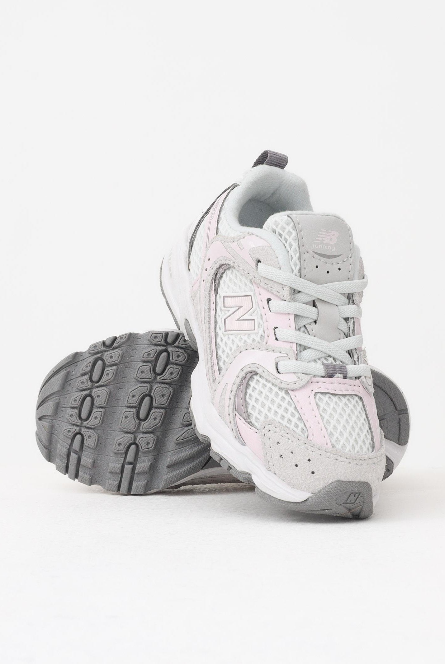 NEW BALANCE Sneakers 530 Bungee Lace rosa da neonato I530851 . NEW BALANCE