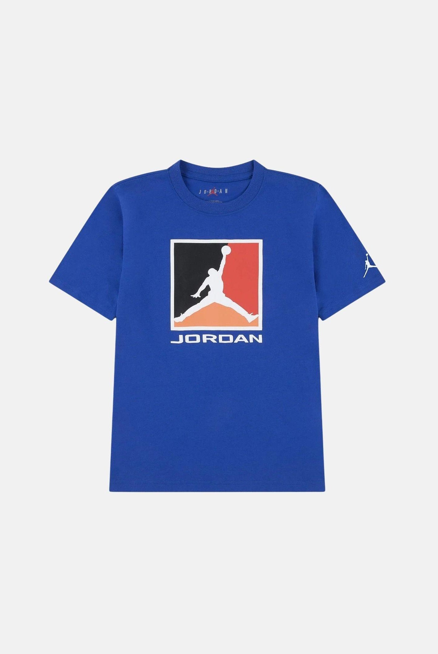JORDAN T-shirt a manica corta Flight Essentials blu da bambino 95F057 U89 JORDAN