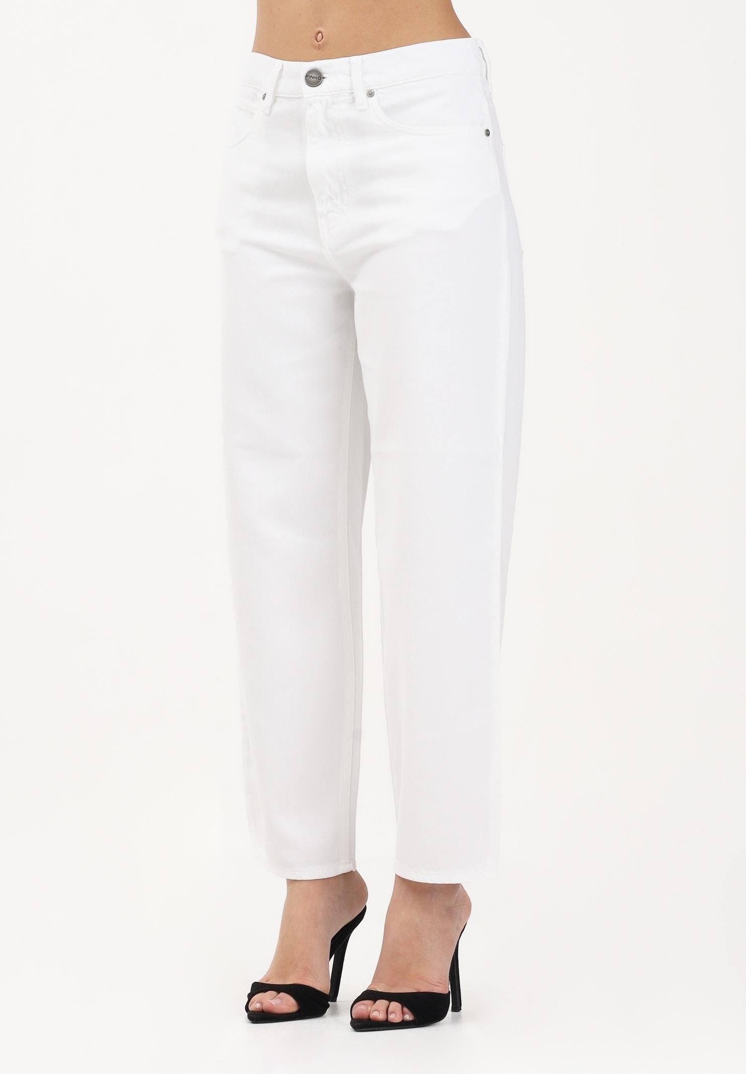 PINKO Jeans bianco da donna 103857A3E1 Z04 PINKO