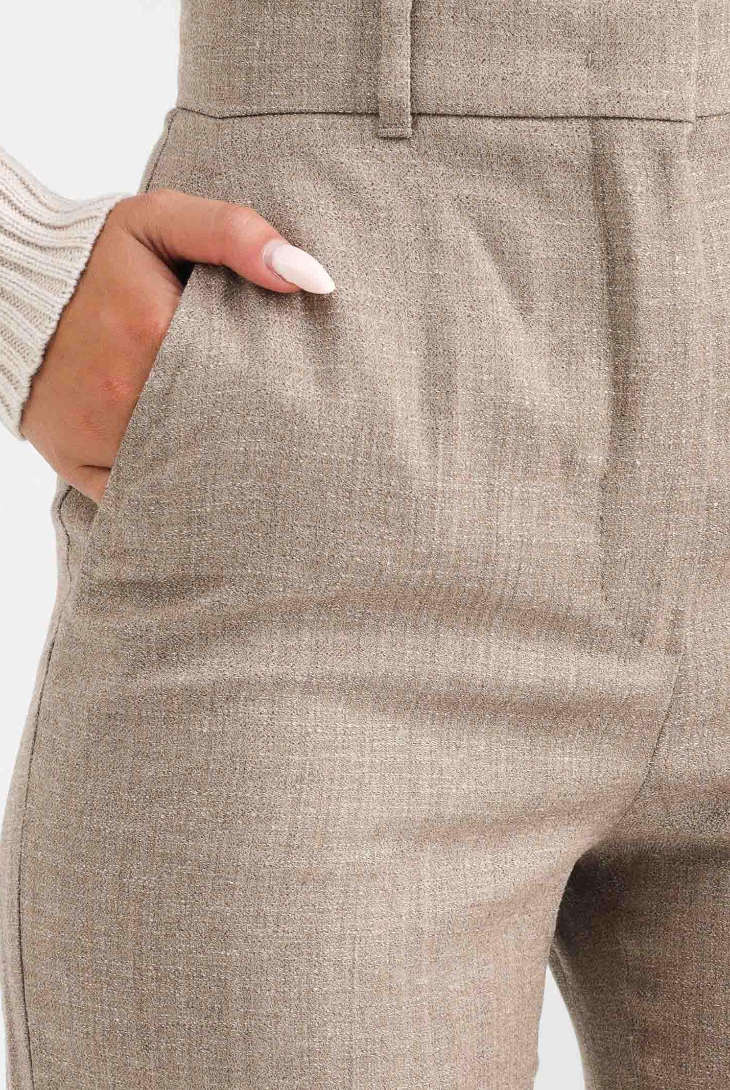 MAX MARA Pantalone elegante EZIANA beige da donna 2526136041600 002 MAX MARA