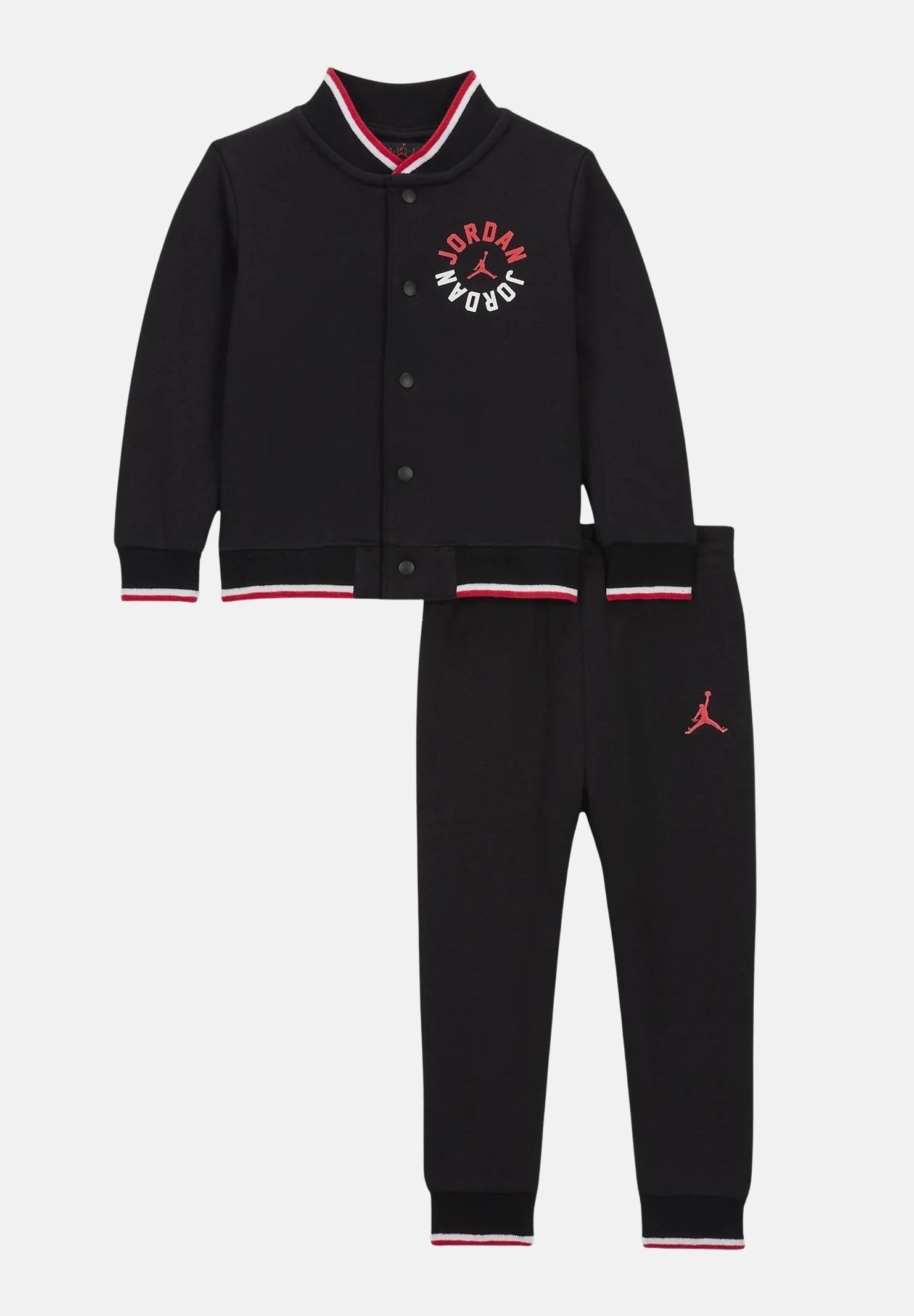 Tuta Jumpman PE nera da neonato 65D426 023 JORDAN