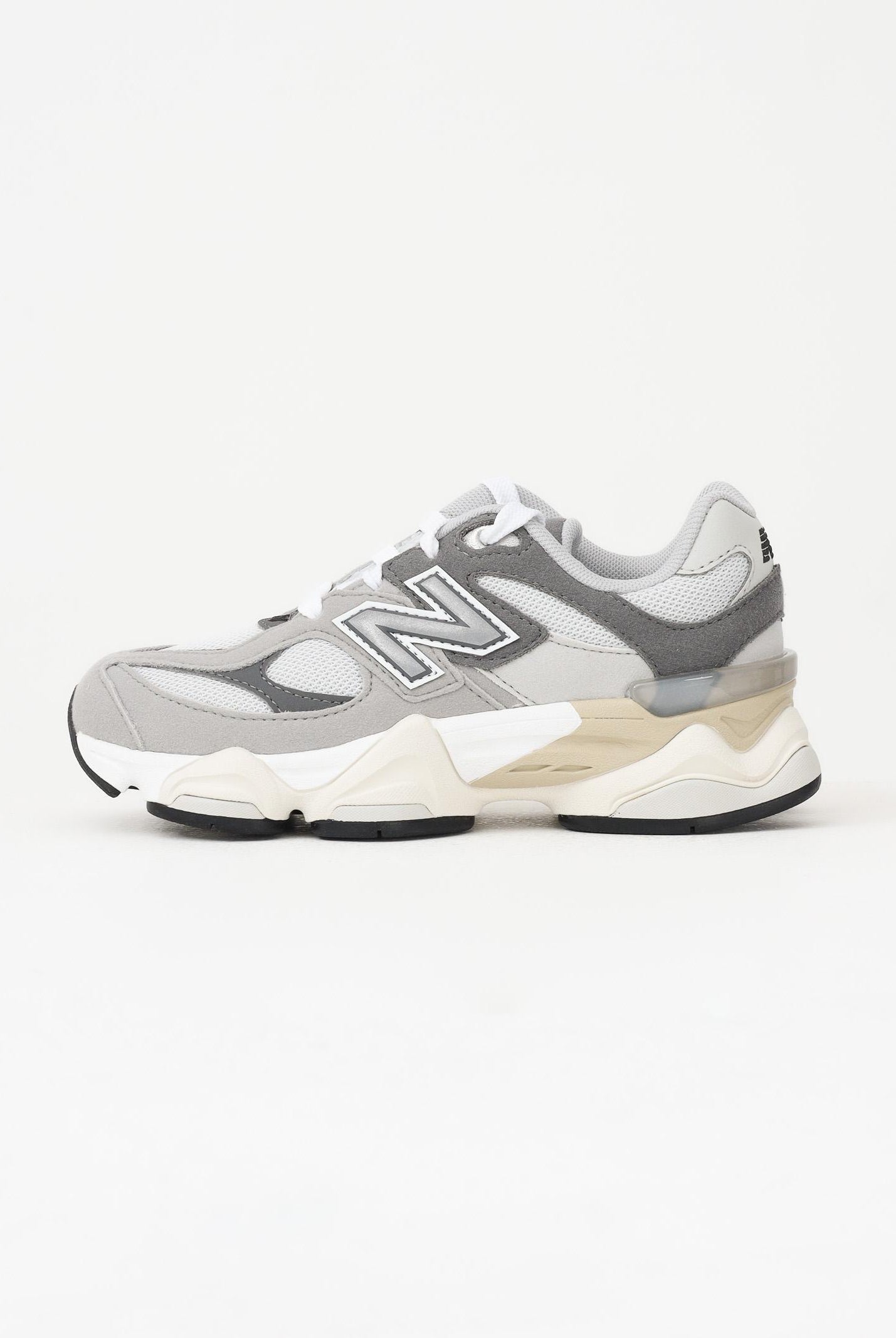 NEW BALANCE Sneakers 9060 Lace grigie per bambino e bambina PC9060GY . NEW BALANCE