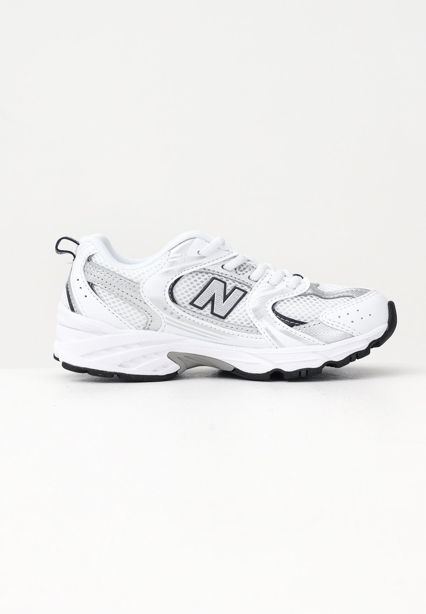 NEW BALANCE Sneakers 530 Bungee bianche per bambino e bambina PZ530SB1 . NEW BALANCE