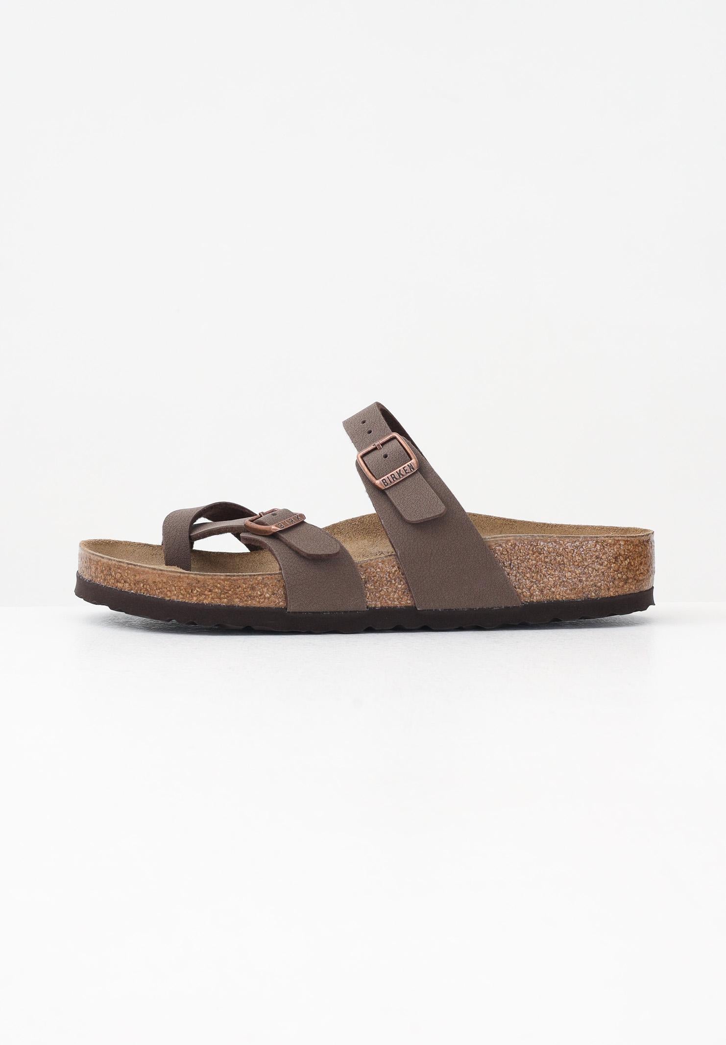 BIRKENSTOCK Infradito Mayari color mocca per uomo e donna 071061 . BIRKENSTOCK