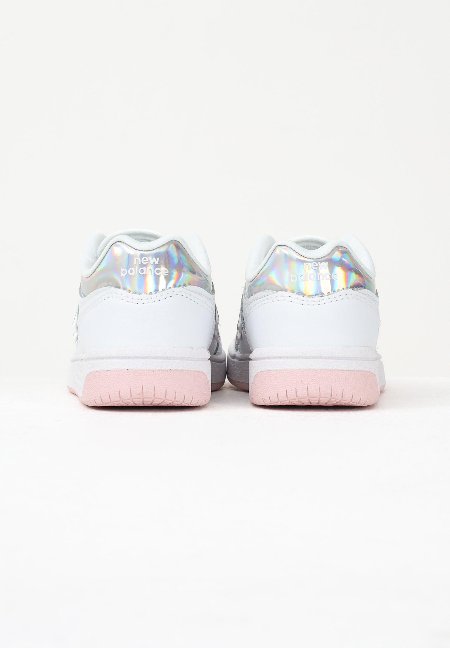 NEW BALANCE Sneakers 480 bianche da bambina PSB480KW NEW BALANCE