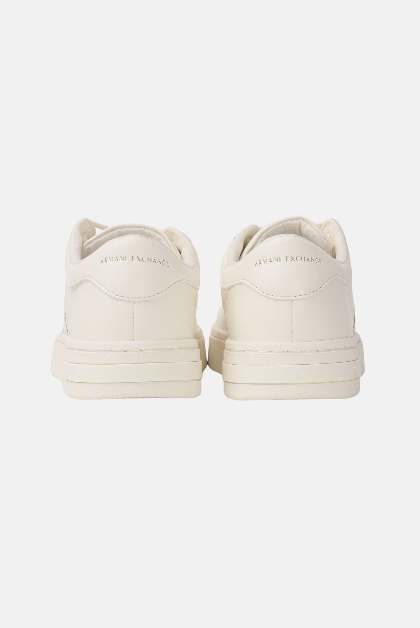 ARMANI EXCHANGE Sneakers panna da uomo con bande laterali e logo XM002198AF21421 M0017 ARMANI EXCHANGE
