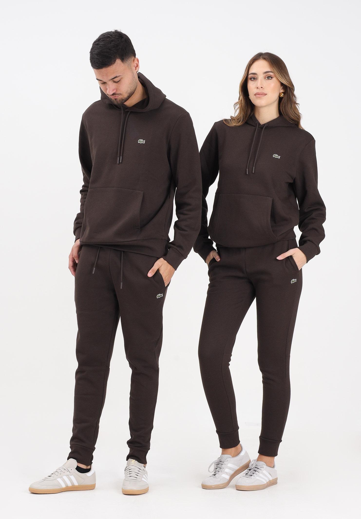 LACOSTE Pantalone sportivo marrone per uomo e donna XH9624 SKB LACOSTE