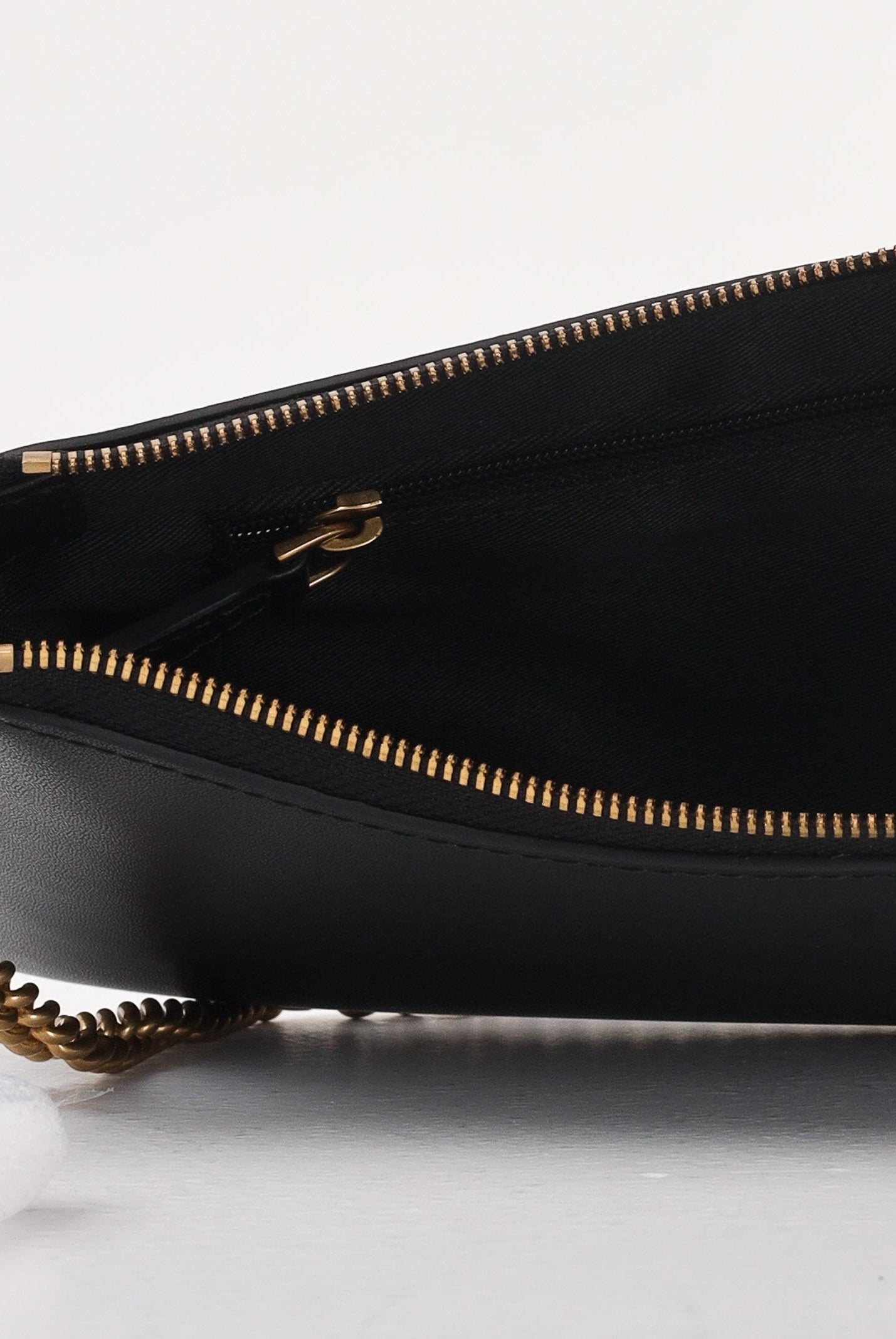 PINKO Pochette Horizontal Flat Bag nera da donna 102747A0F1 Z99Q PINKO