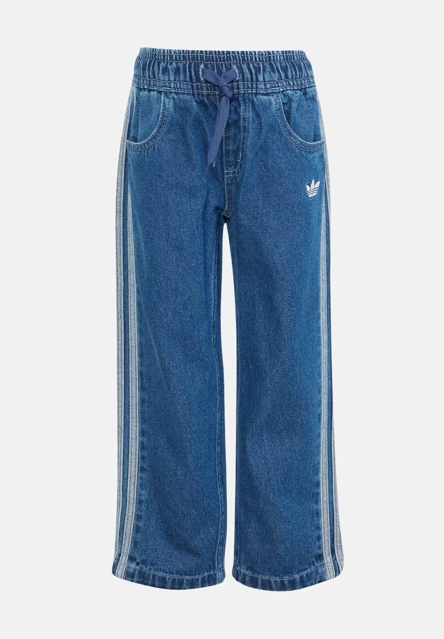 ADIDAS ORIGINALS Jeans FIREBIRD DENIM in denim medio per bambino e bambina KD5813 . ADIDAS ORIGINALS