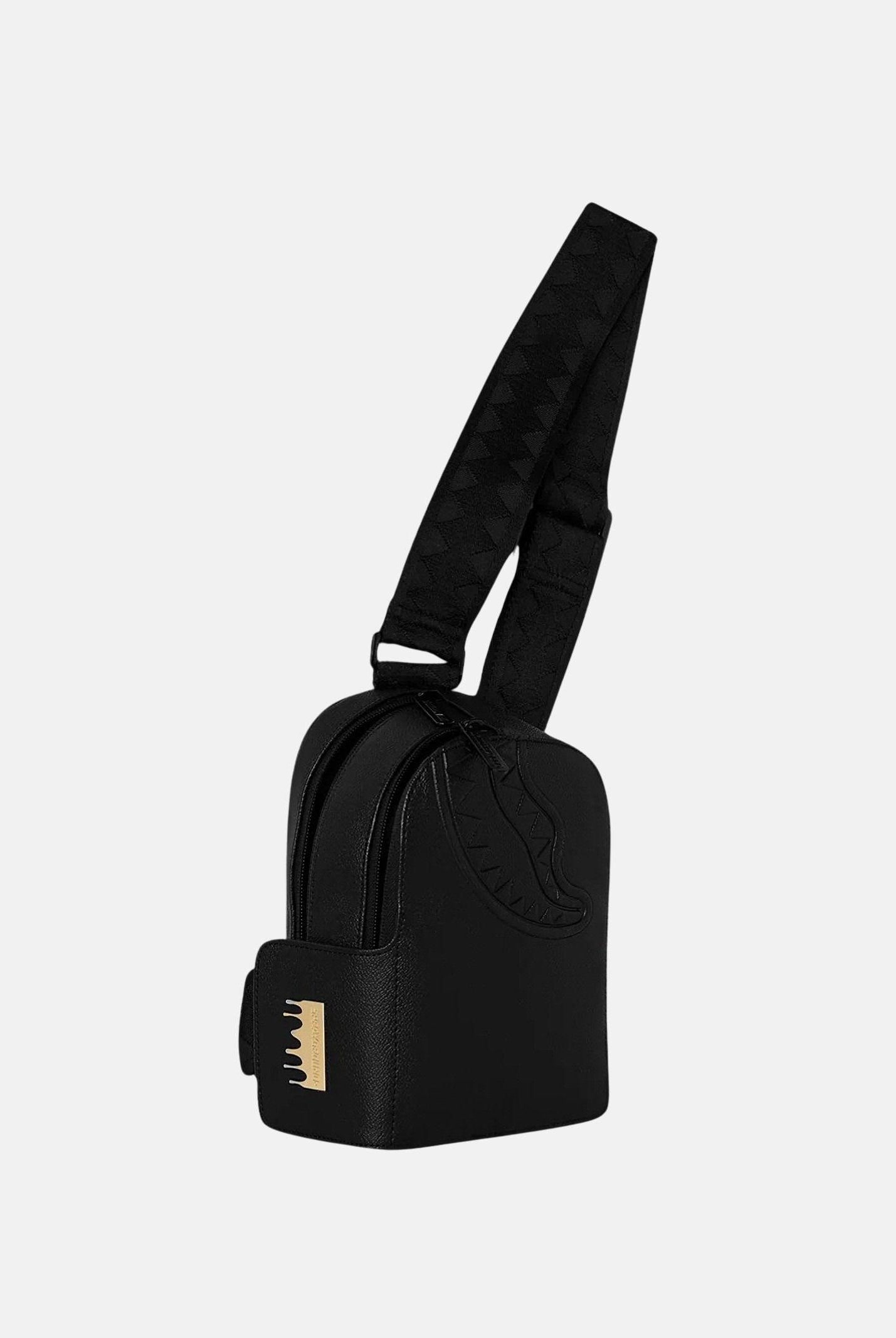 SPRAYGROUND Borsello GOLD BRICK LUX nero da uomo 910B9042NSZ . SPRAYGROUND