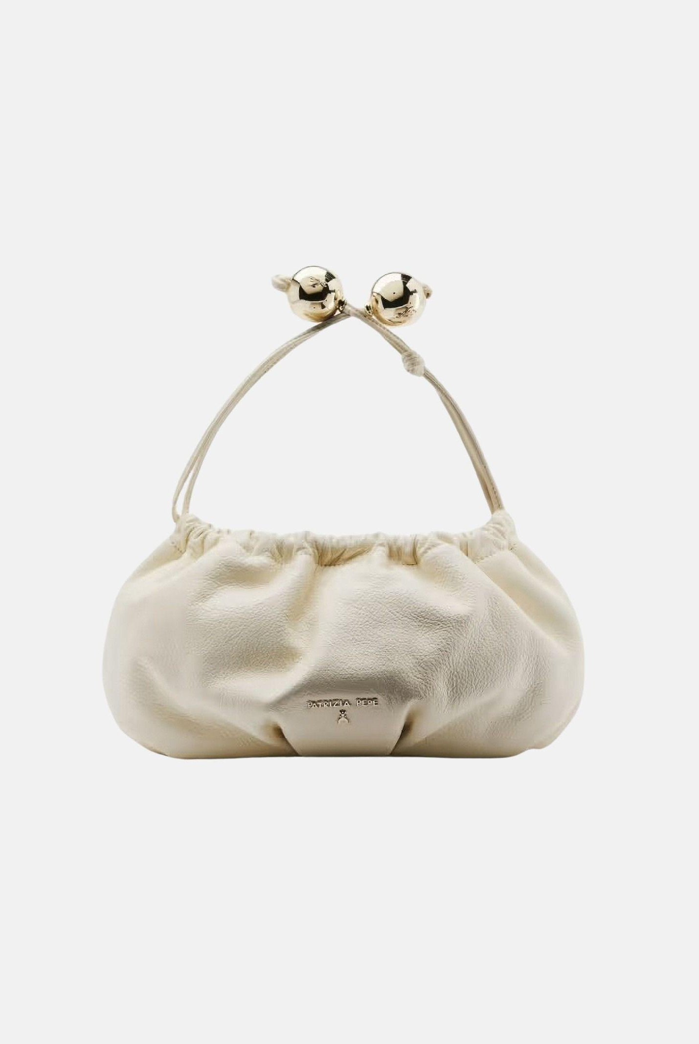 PATRIZIA PEPE Pochette Bubble panna da donna 2B0161L133 W405 PATRIZIA PEPE