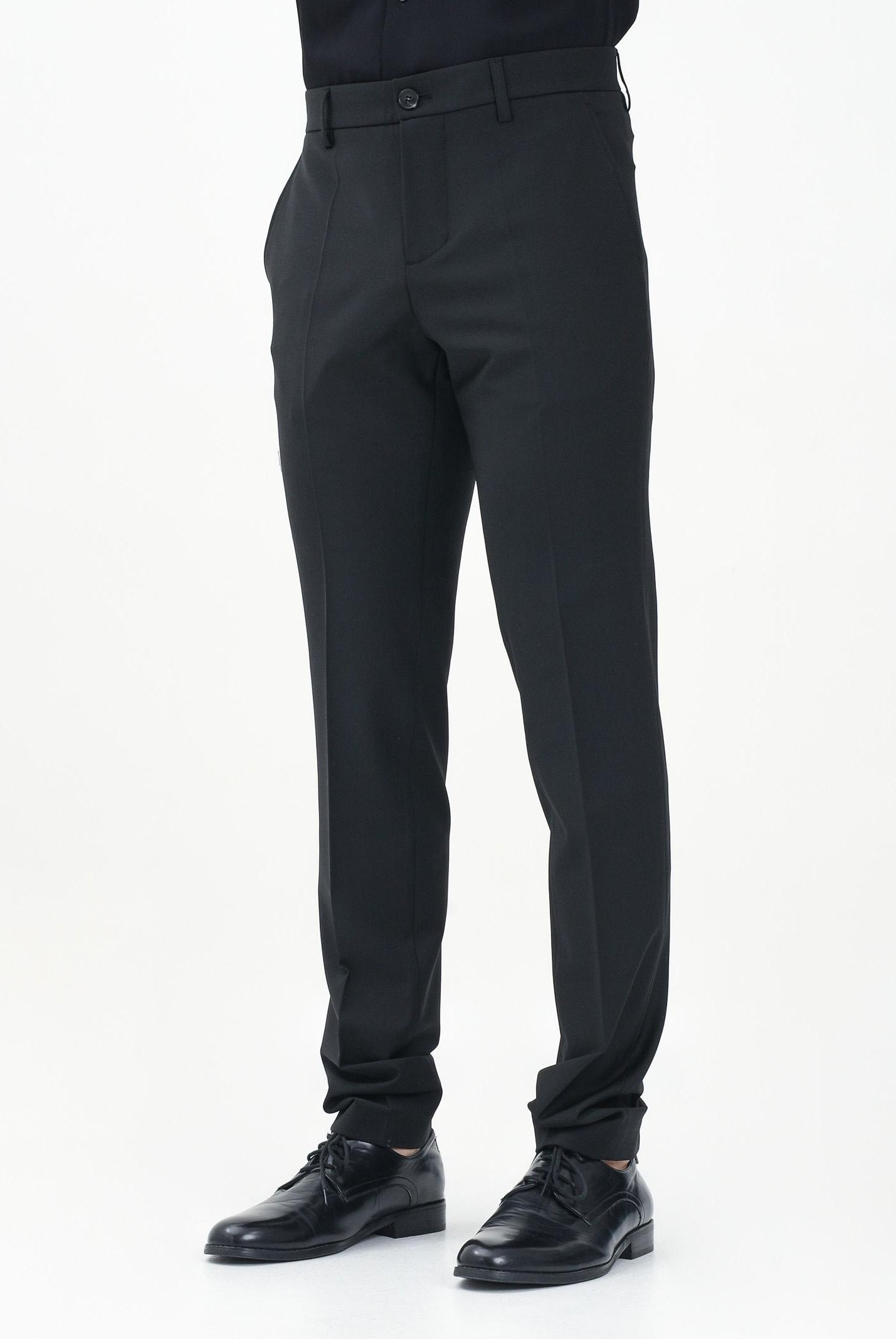 PATRIZIA PEPE Pantalone elegante nero da uomo 5PA225A590 K103 PATRIZIA PEPE