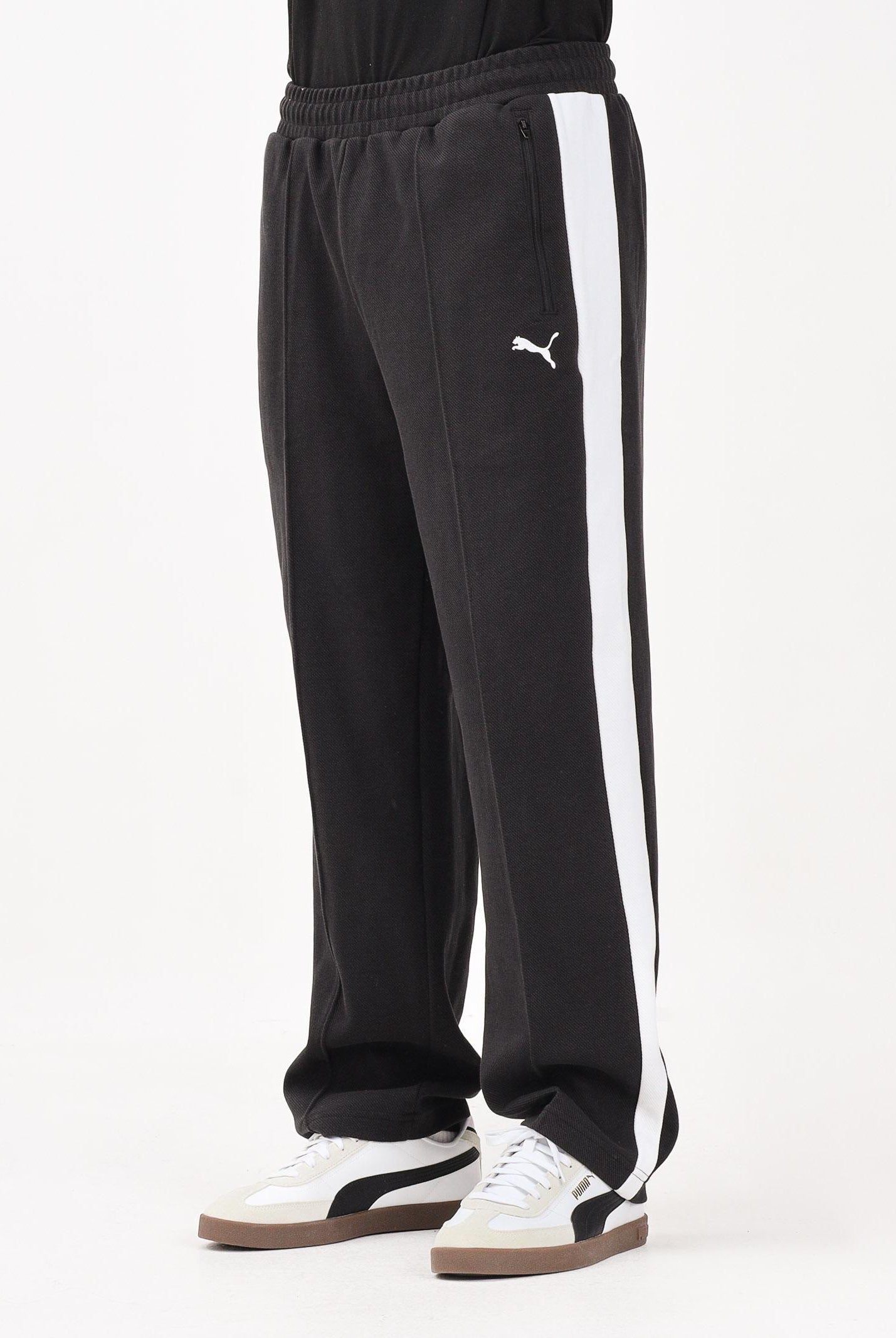 PUMA Pantalone sportivo T7 nero da uomo 632995 01 PUMA