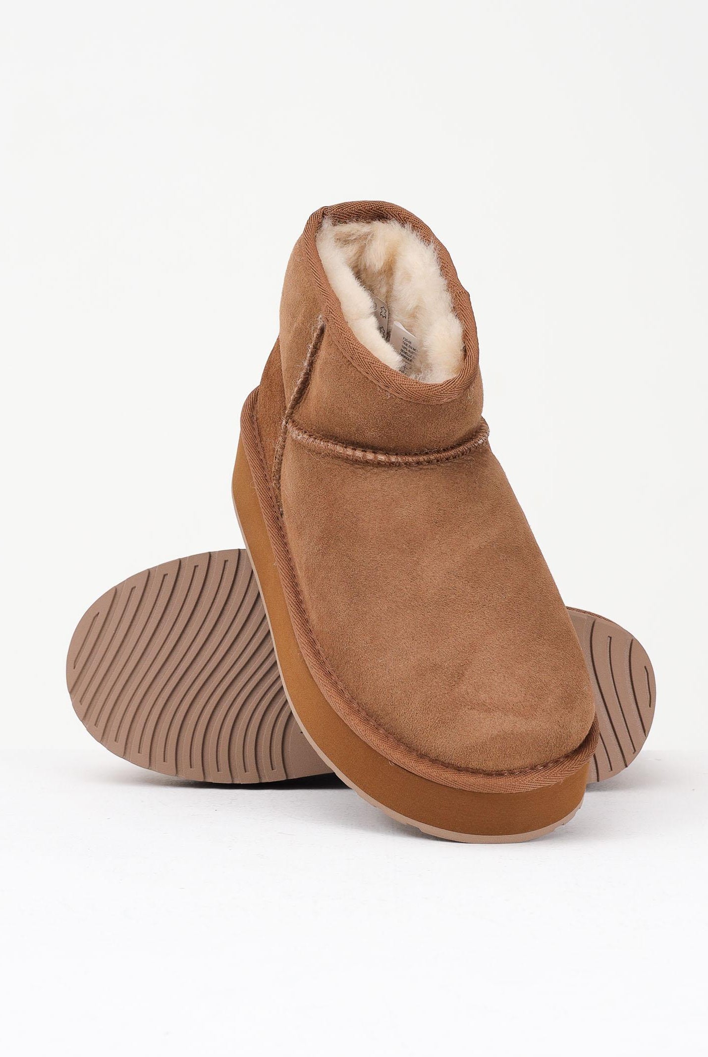 EMU Stivali bassi Stinger Micro Flatform 2.0 cammello da donna W13296 CHES EMU