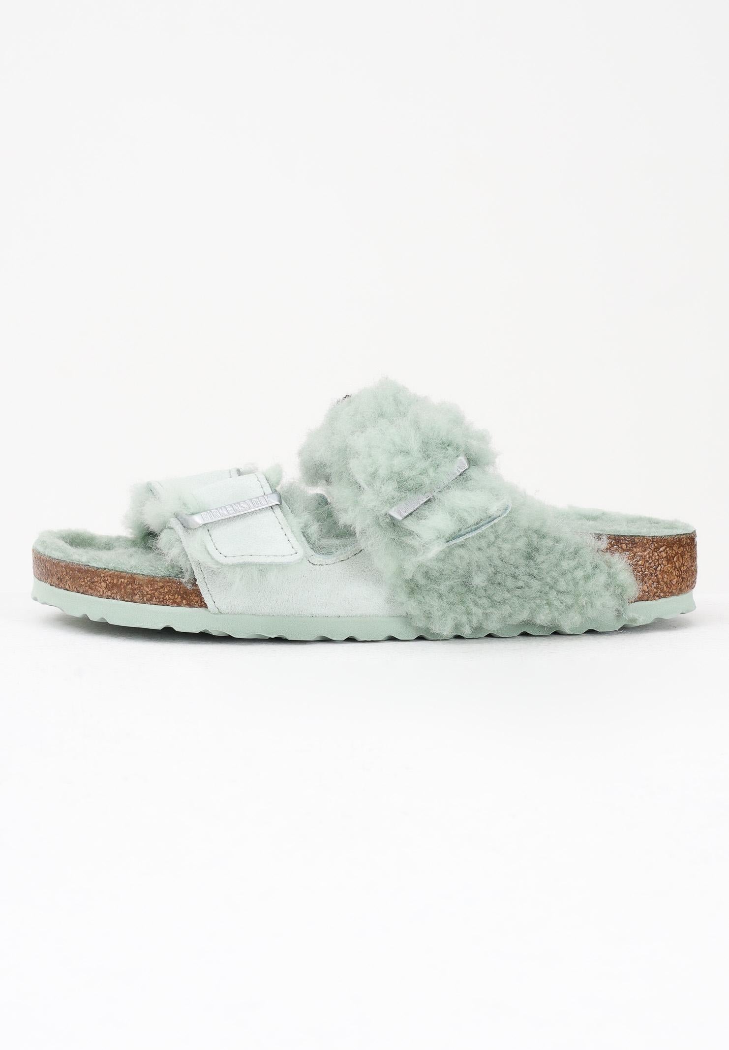 BIRKENSTOCK Ciabatte Arizona verde acqua da donna 1025539 . BIRKENSTOCK