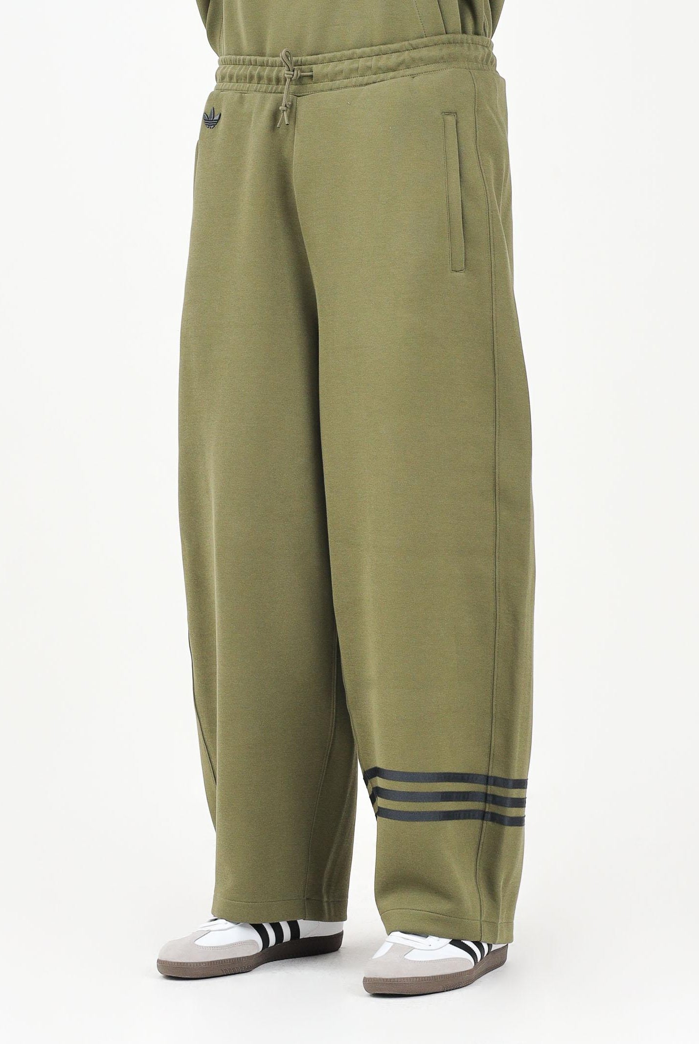ADIDAS ORIGINALS Pantalone sportivo Neuclassics verde pisello da uomo JW5444 ADIDAS ORIGINALS