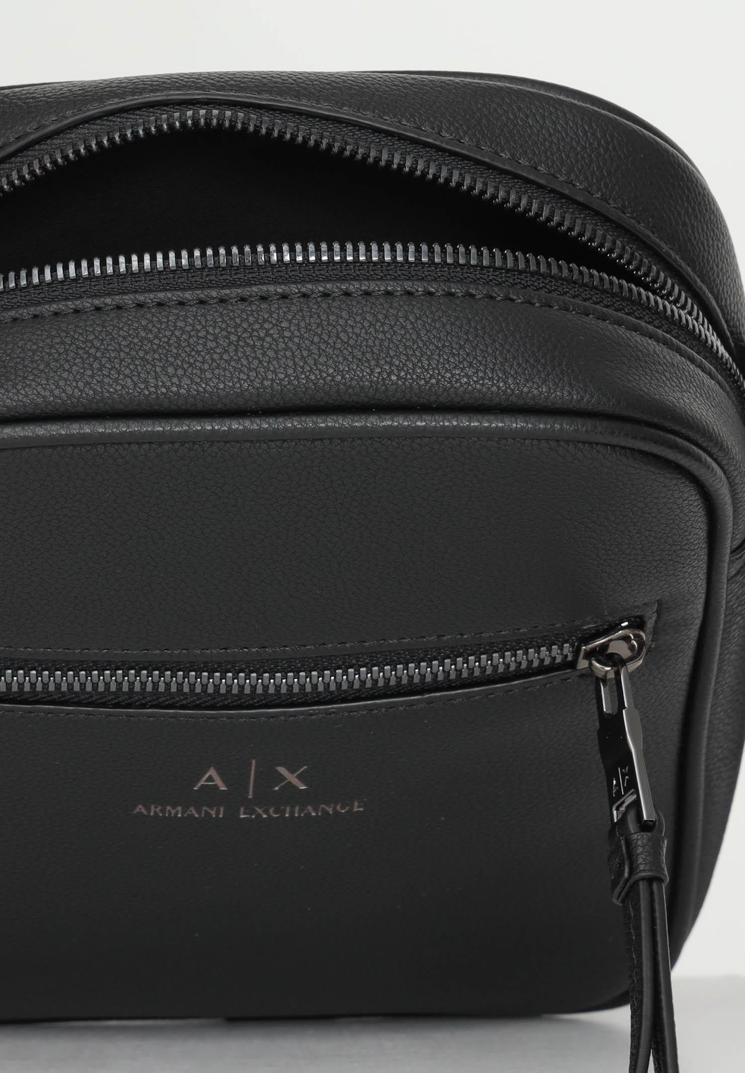 ARMANI EXCHANGE Borsello nero da uomo con logo 952388CC830 00020 ARMANI EXCHANGE