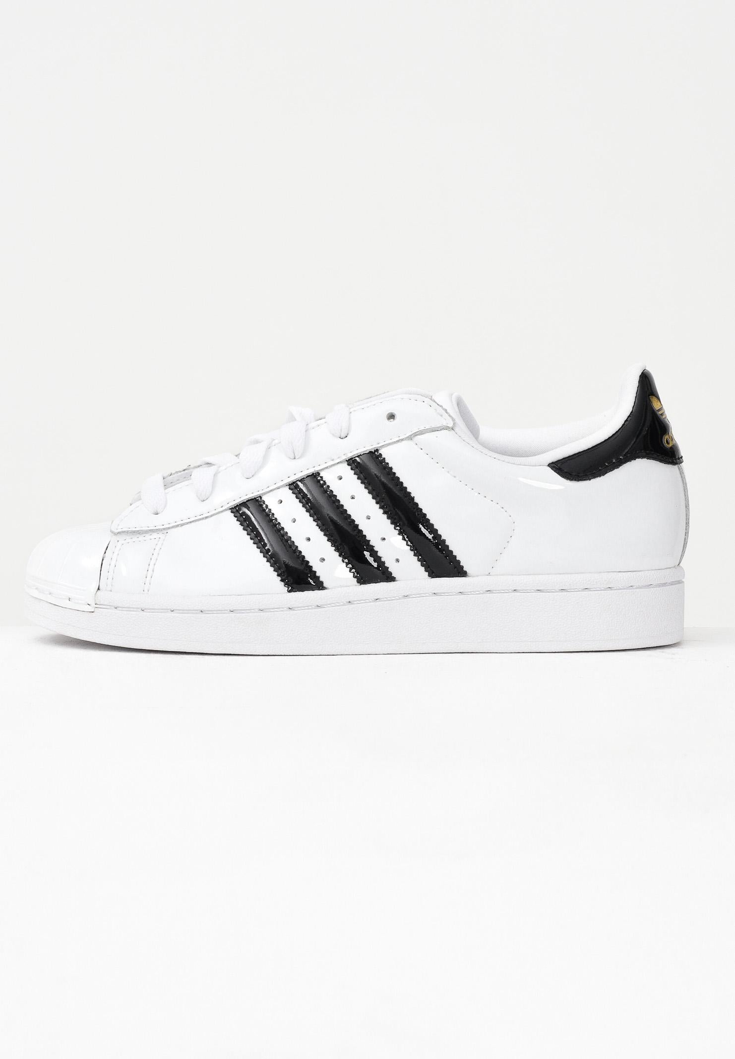 ADIDAS ORIGINALS Sneakers Superstar II bianche da donna JS4010 . ADIDAS ORIGINALS