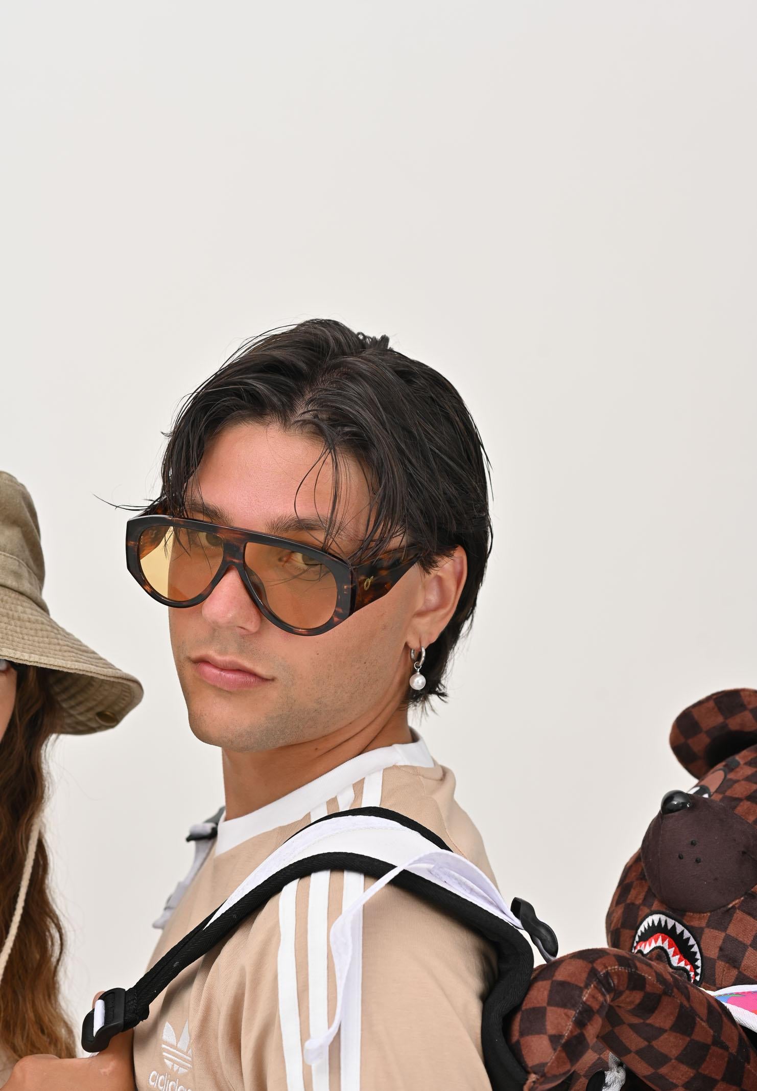 OS SUNGLASSES Occhiali da sole tartarugati per uomo e donna modello Venezia OS2052 C05 OS SUNGLASSES