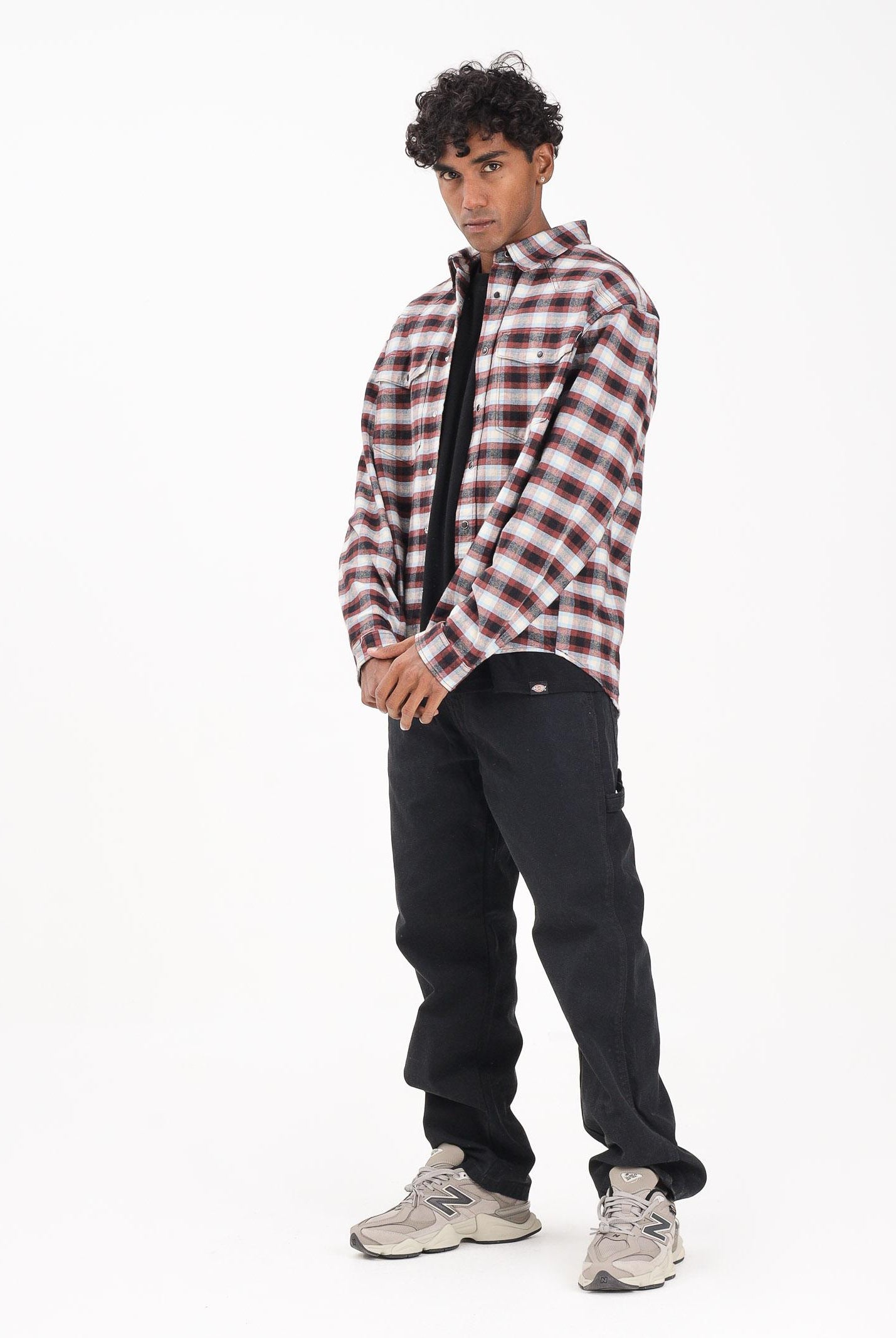 DICKIES JEANS cargo CARPENTER CANVAS nero da uomo DK0A87PDBLK1 . DIckies