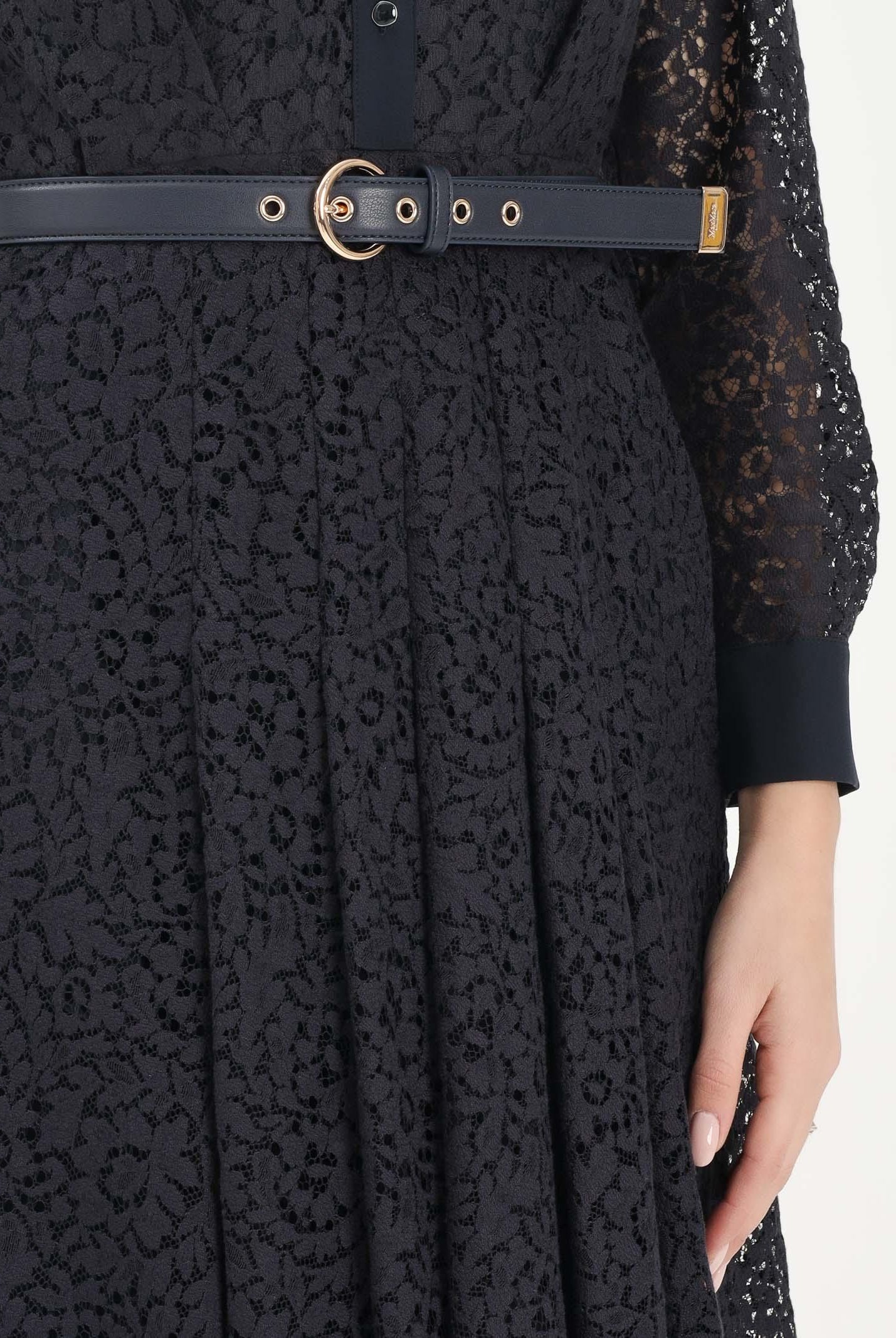 MAX MARA Abito midi MSTRICORDO blu da donna 2616231021600 002 MAXMARA