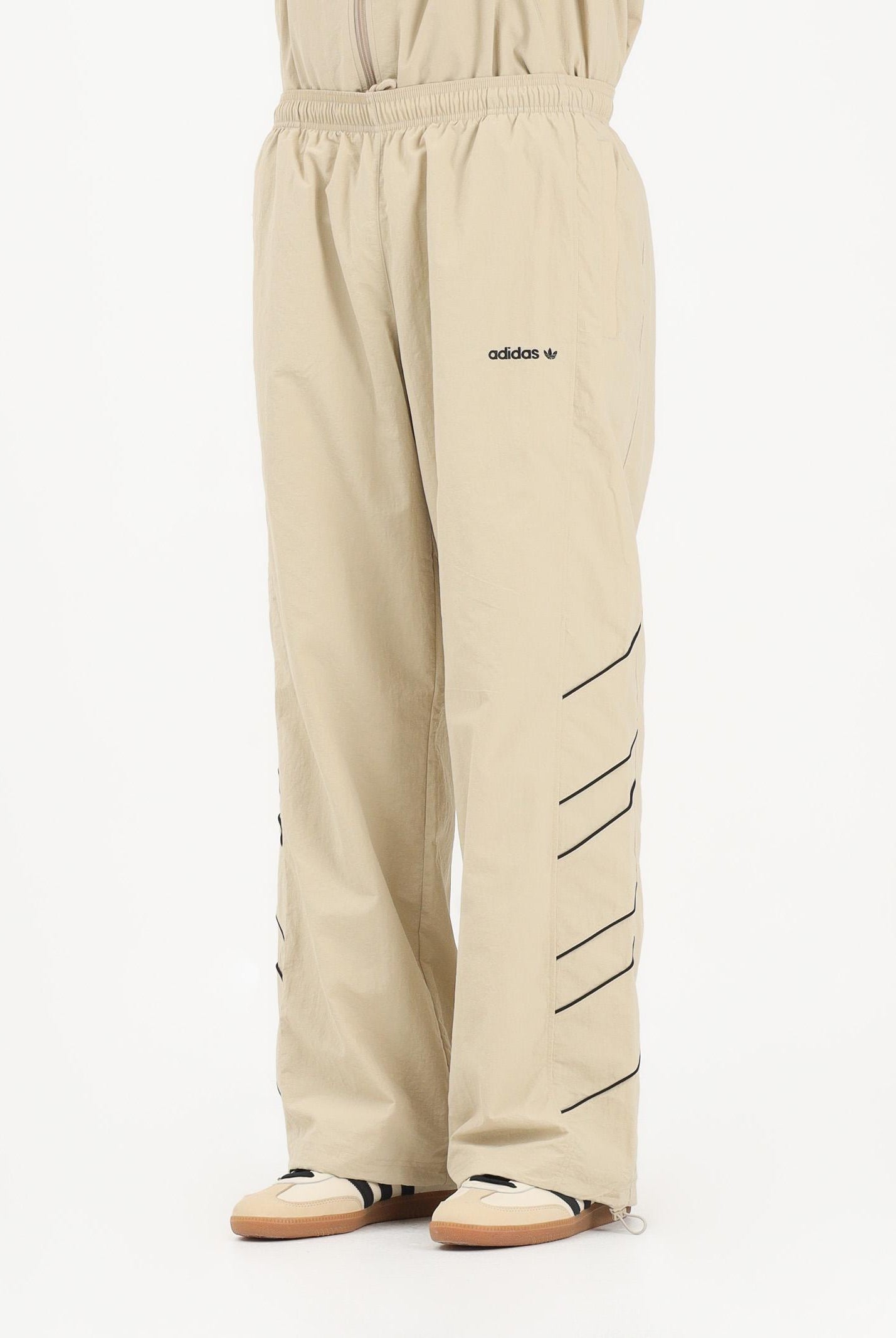 ADIDAS ORIGINALS Pantalone sportivo Cutline beige da uomo KE0094 . ADIDAS ORIGINALS