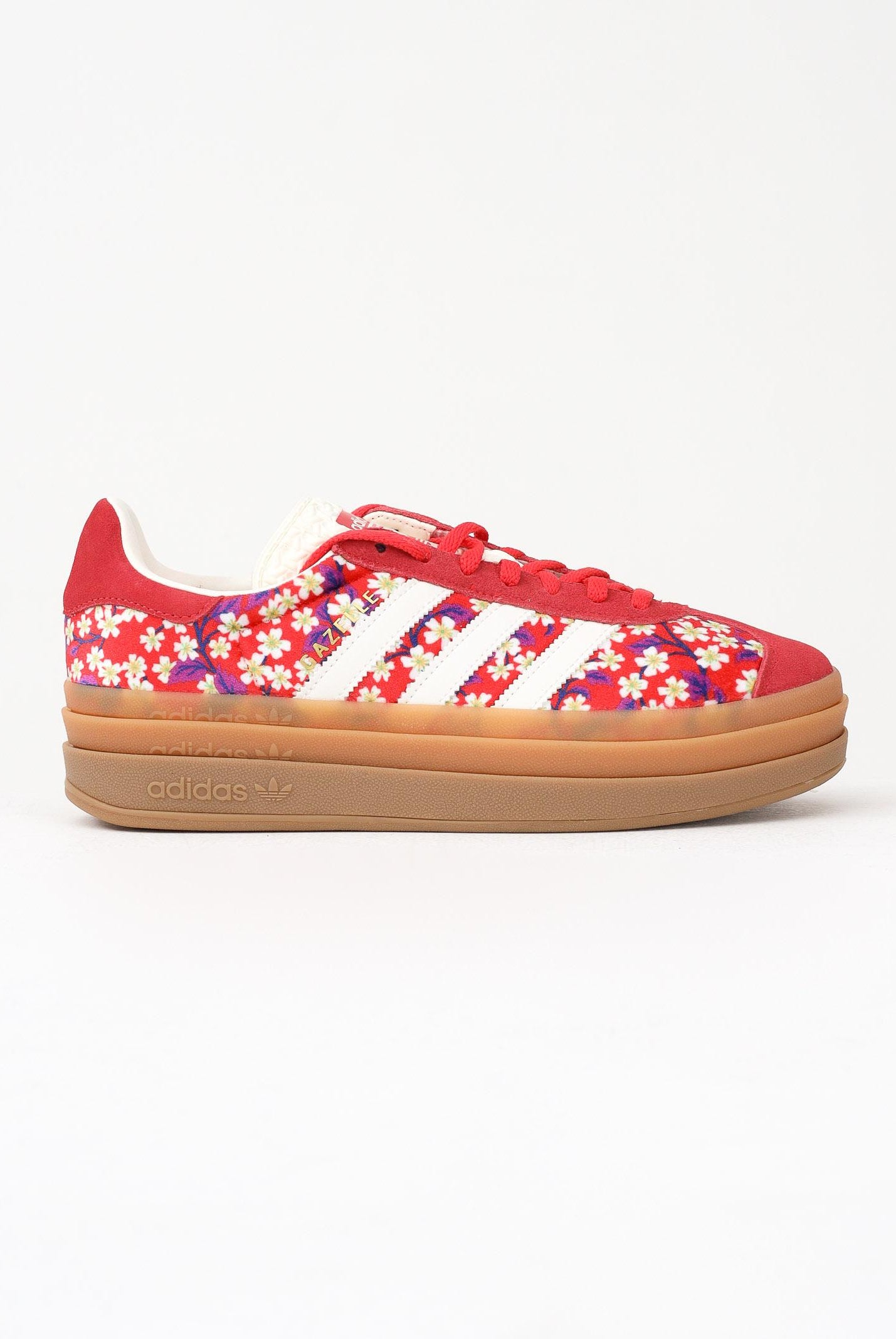 ADIDAS ORIGINALS Sneakers Gazelle Bold x Liberty London rosso fragola da donna JP8078 ADIDAS ORIGINALS