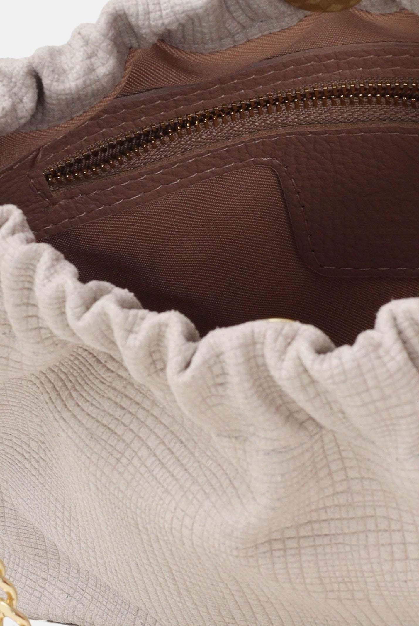 MARC ELLIS Borsa a tracolla Helena Suede panna da donna HELENA-SUEDE-RF OFBLGO MARC ELLIS