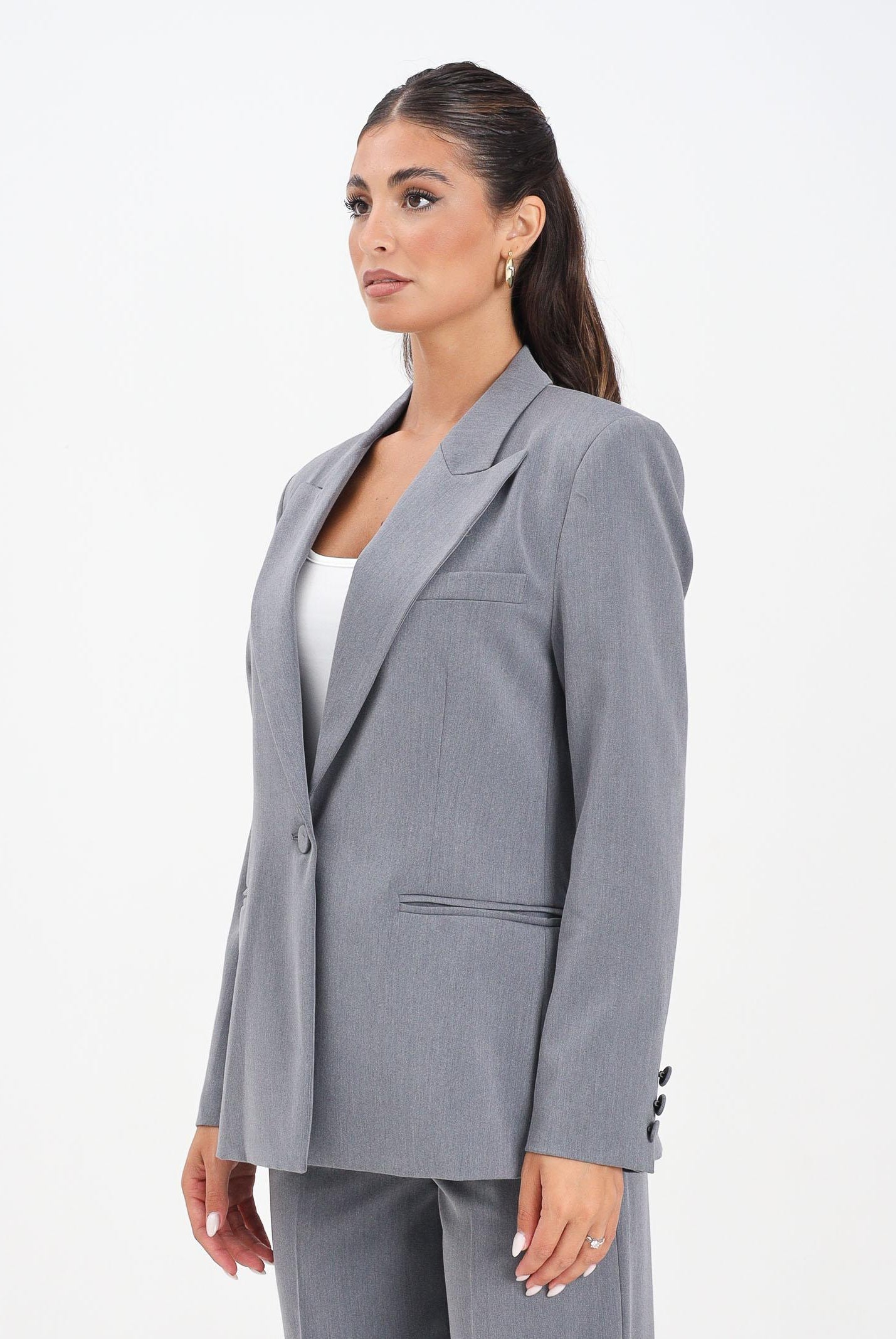 VICOLO Giacca grigia da donna TF0369 A193 VICOLO