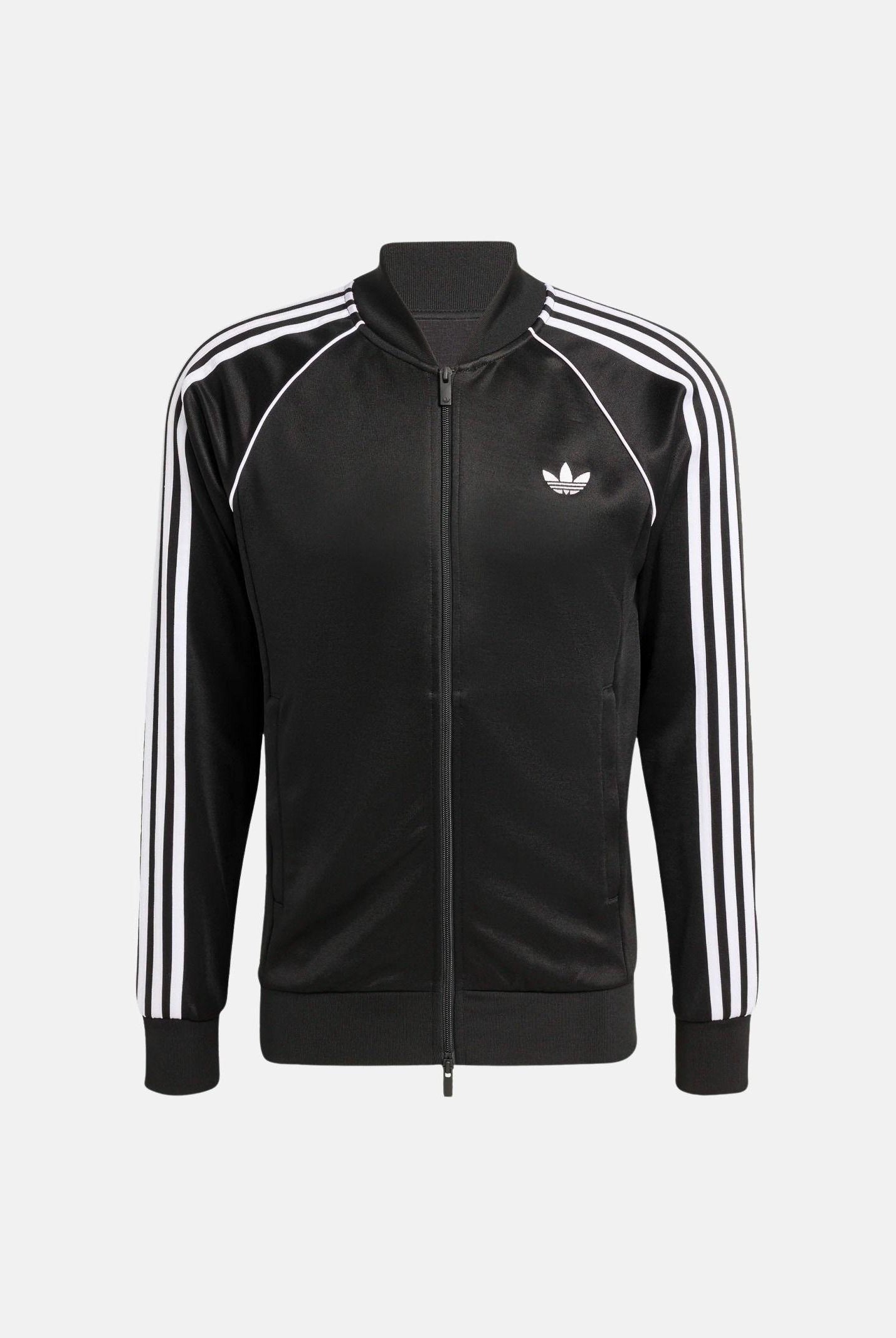 ADIDAS ORIGINALS Felpa con zip SST nera da uomo KE3512 . ADIDAS ORIGINALS