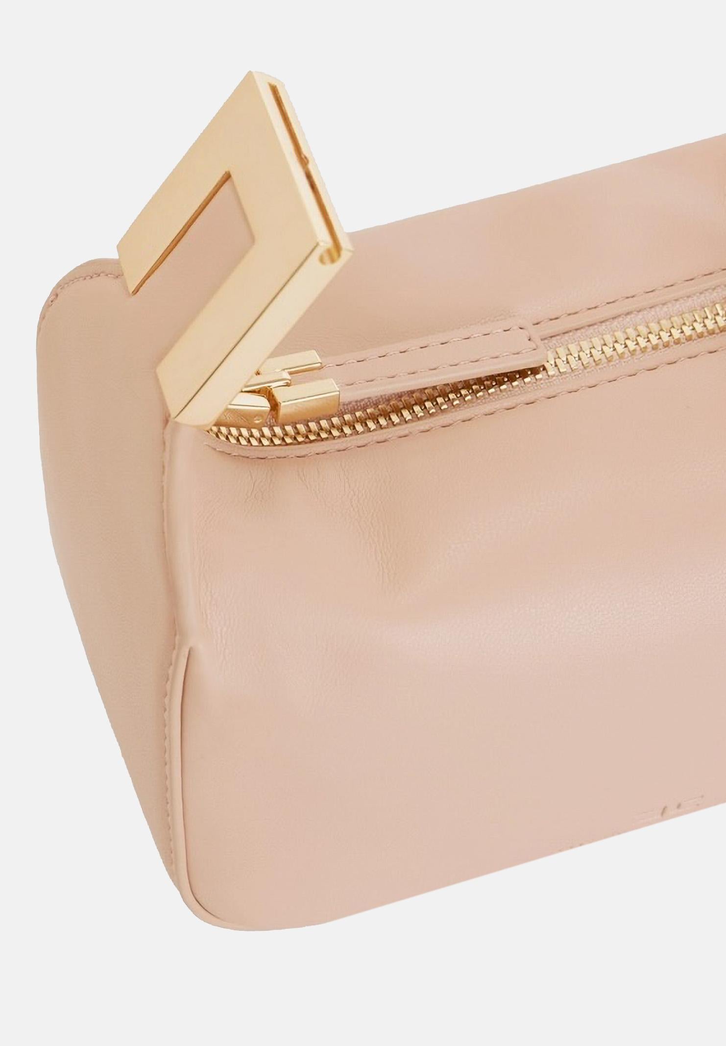 ELISABETTA FRANCHI Borsa a mano nude da donna con manico gioiello BS07A62E2 EA1 ELISABETTA FRANCHI
