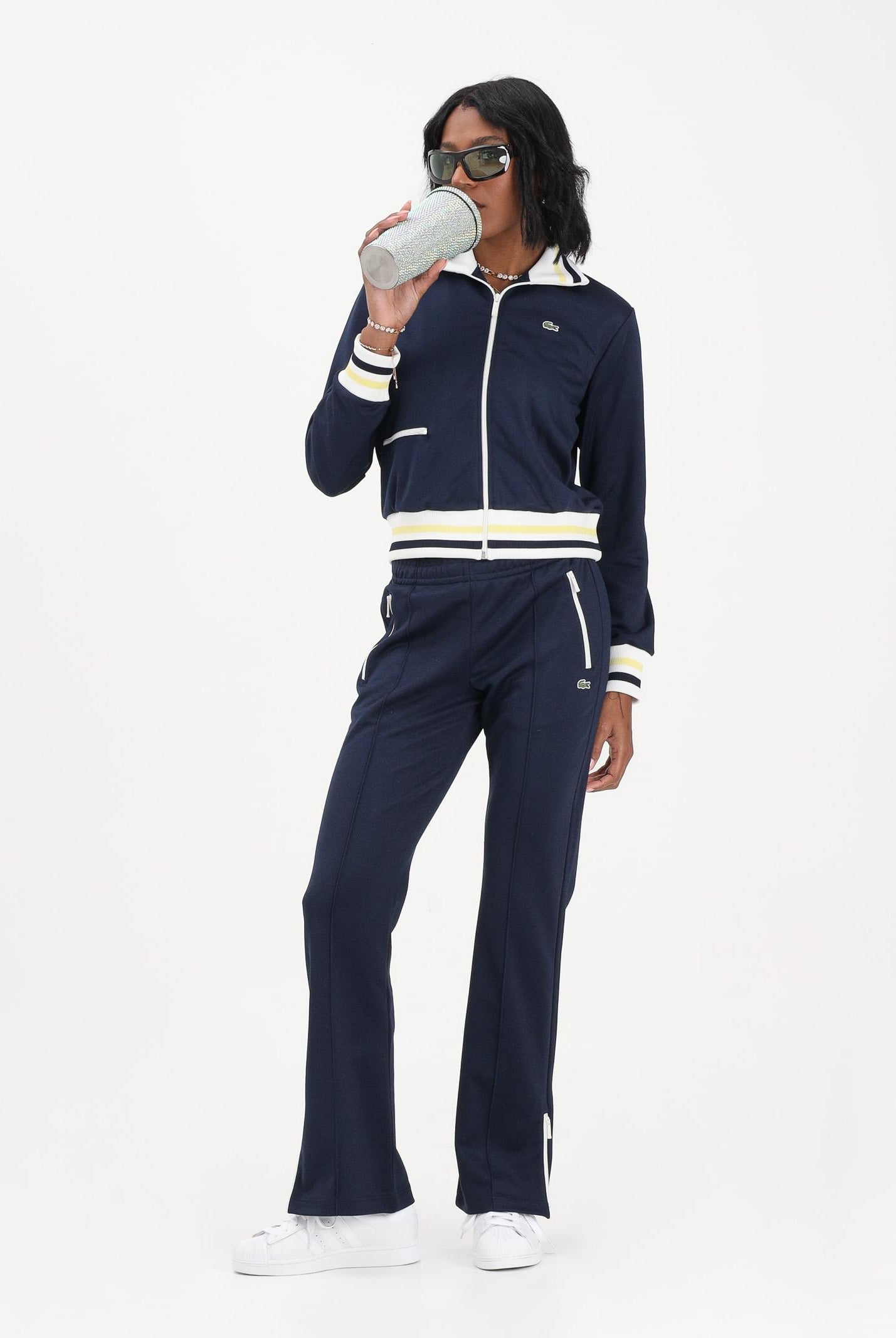 LACOSTE Pantalone sportivo blu da donna XF5253 166 LACOSTE