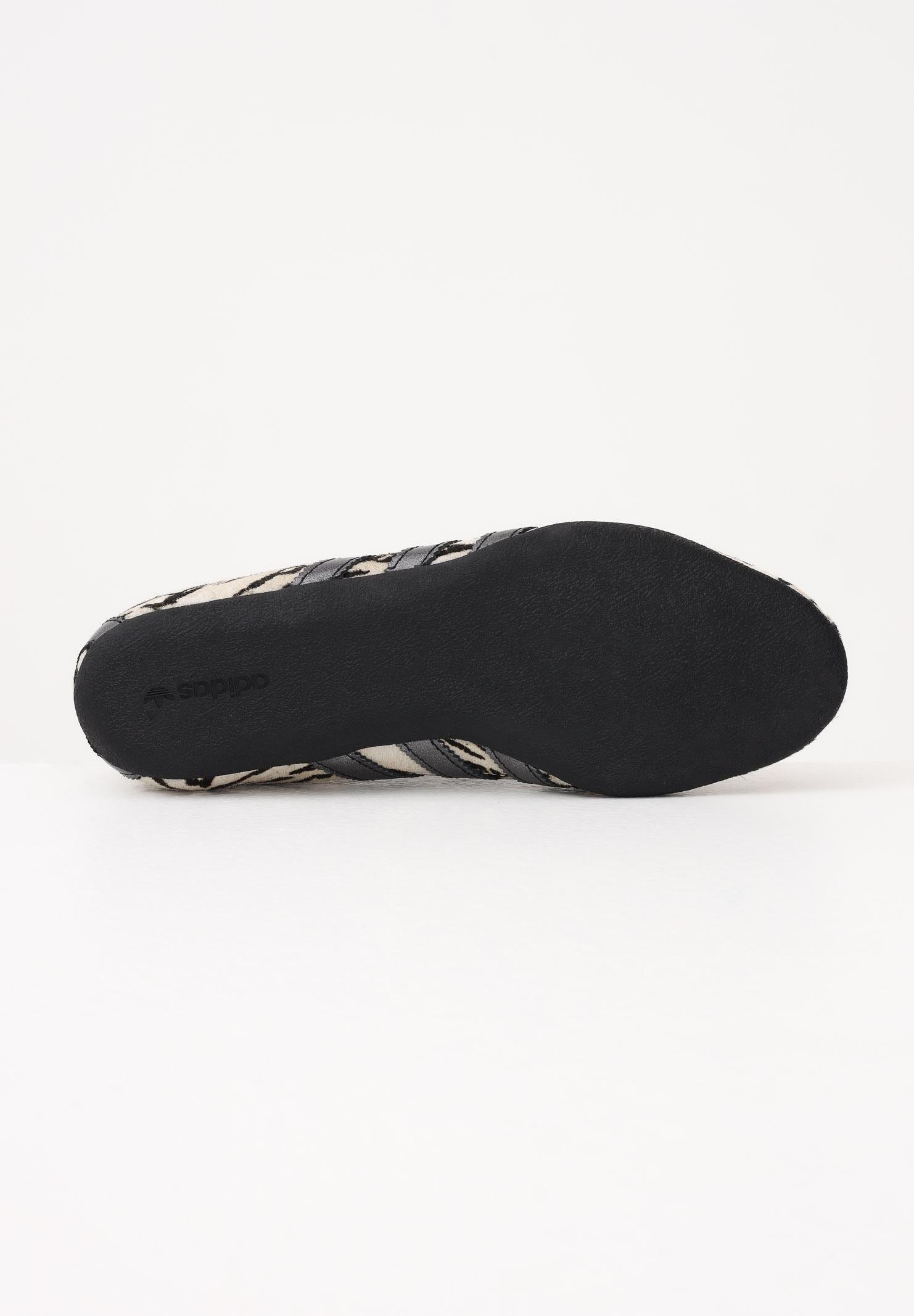 ADIDAS ORIGINALS Sneakers TOKYO nere e panna da donna con stampa animalier KI4173 . ADIDAS ORIGINALS
