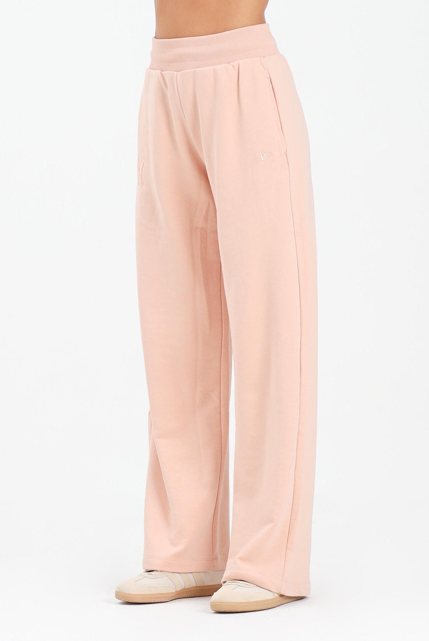 NEW ERA Pantalone sportivo New York Yankees MLB Straight Leg rosa da donna 60684427 . NEW ERA