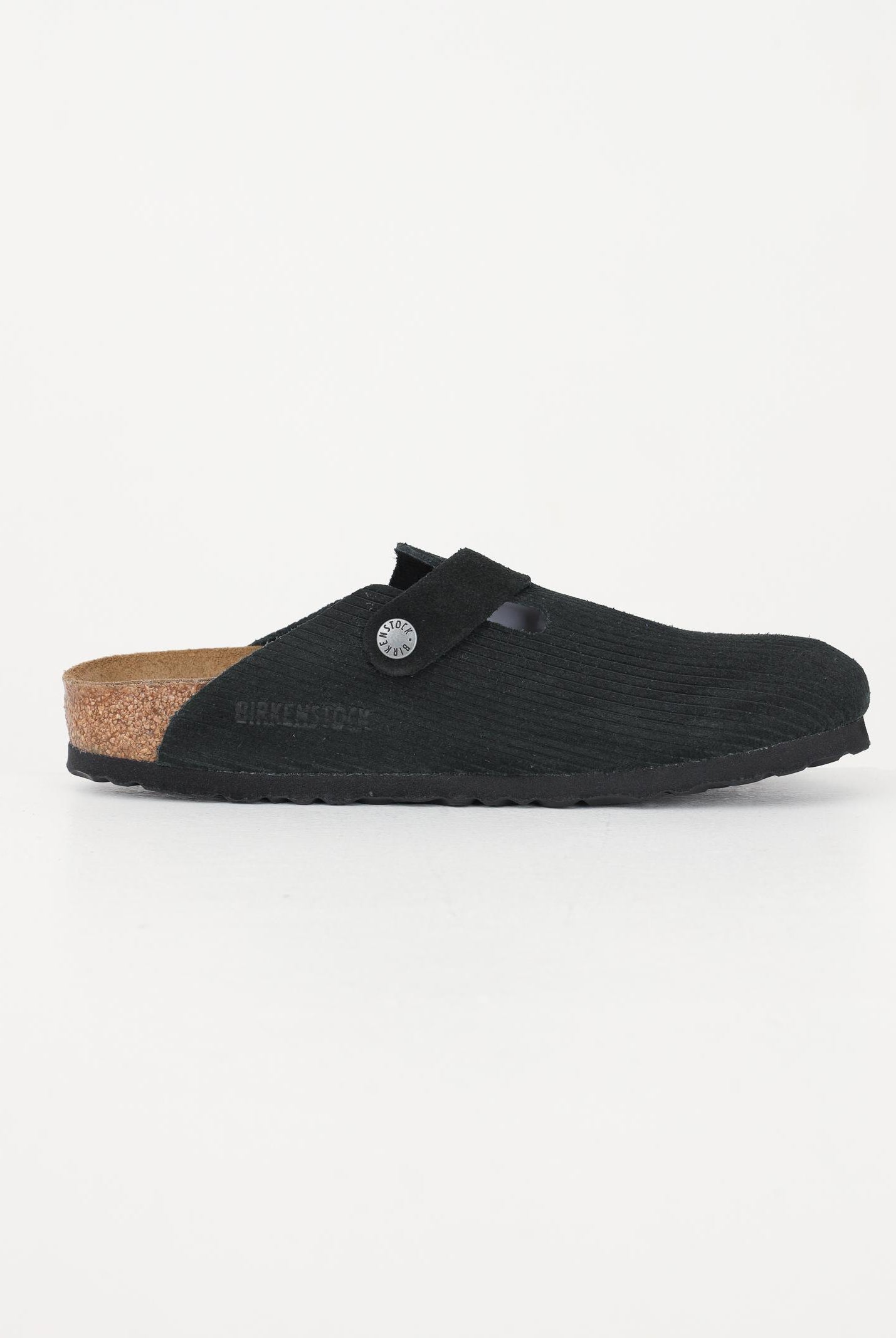 BIRKENSTOCK Ciabatte Boston nere da uomo 1026172 . BIRKENSTOCK