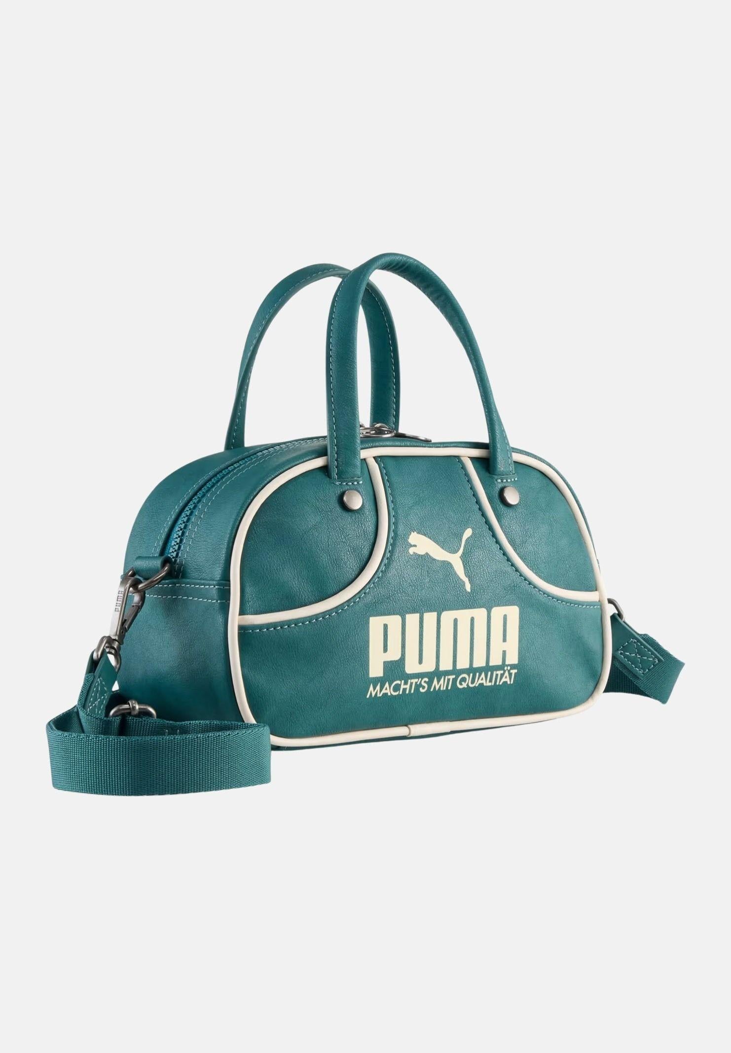 PUMA Borsa a mano PUMA 1976 Archive verde da donna 092319 02 PUMA