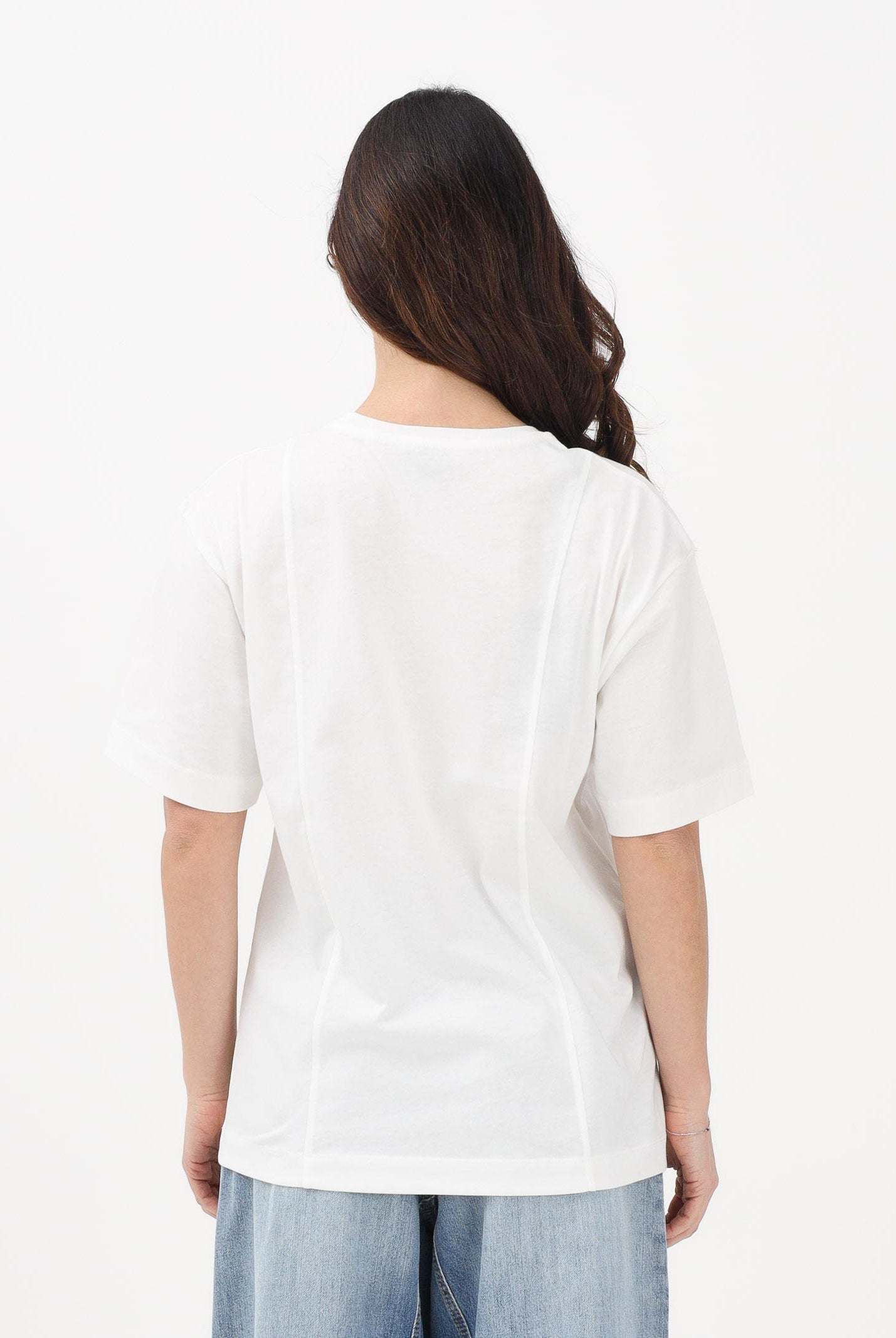 PINKO T-shirt a manica corta TORTINO bianca da donna 105665A326 Z05 PINKO