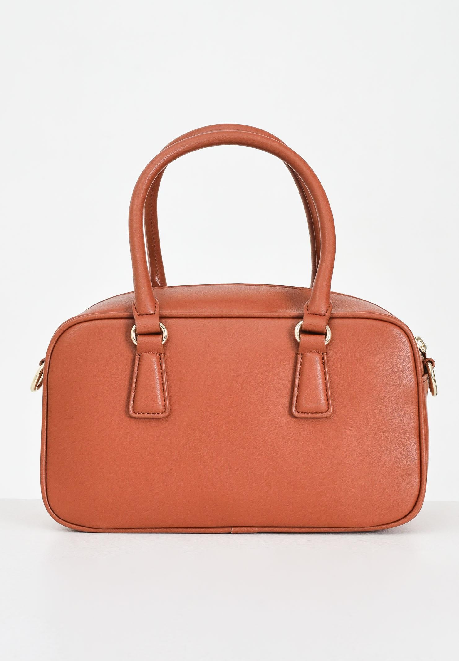 ARMANI EXCHANGE Borsa a spalla cuoio da donna con ricamo logo XW001567AF15634 U6048 ARMANI EXCHANGE